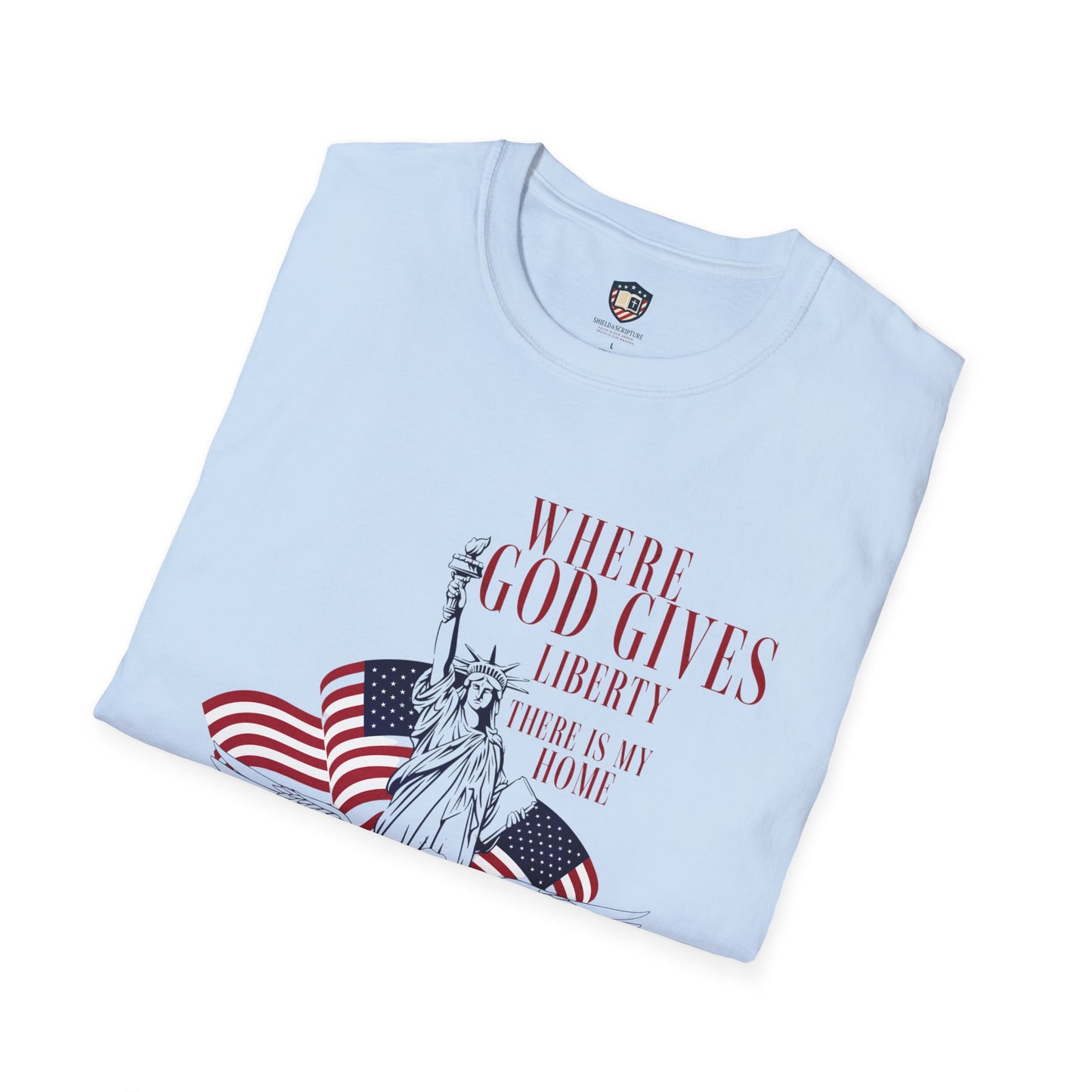 Liberty Graphic Tee - Unisex Soft style T-shirt