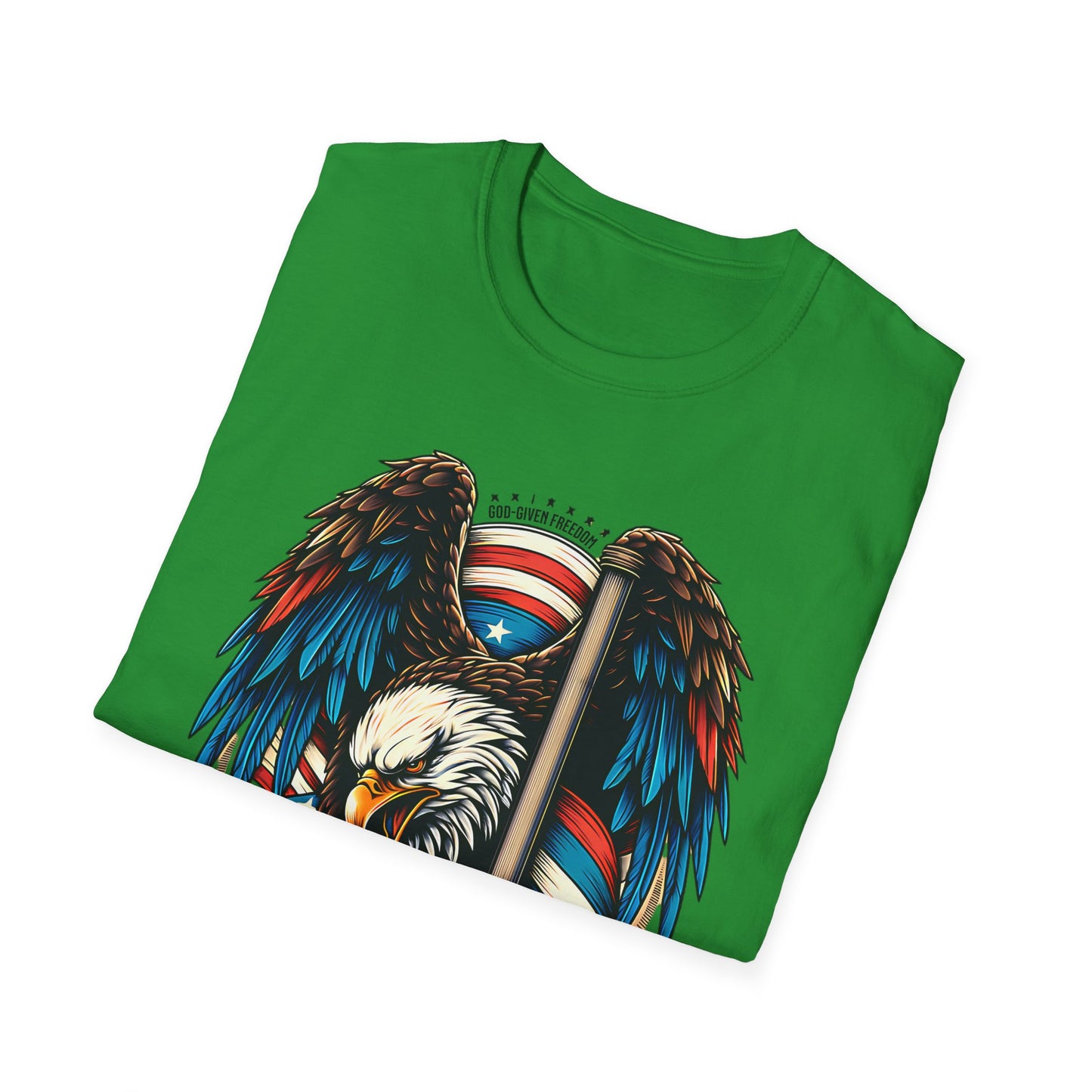 Patriotic Eagle Graphic Unisex T-Shirt