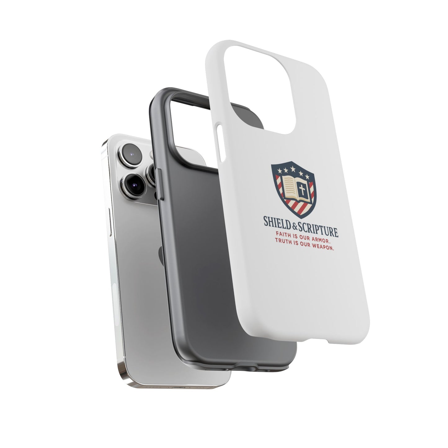 Shield & Scripture Phone Case