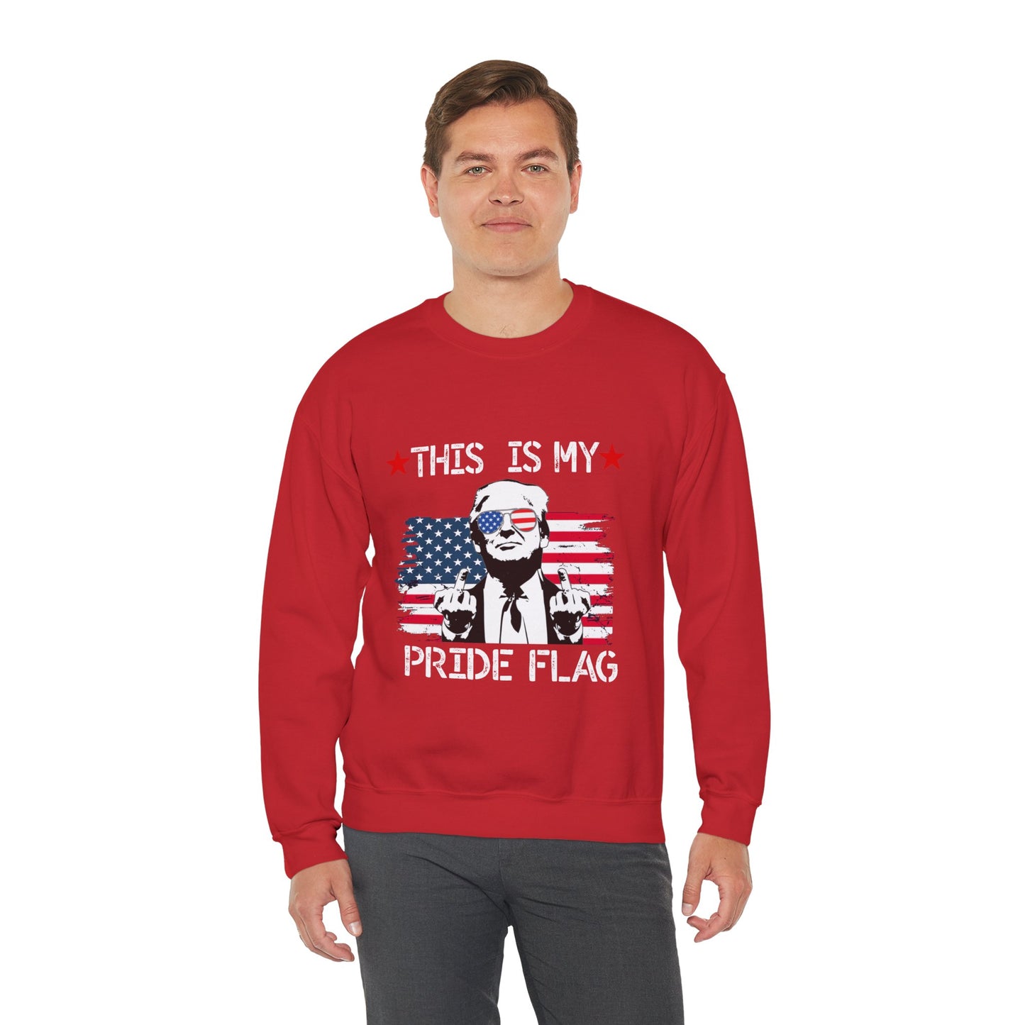 Trump This Is My Pride Flag Unisex Sweatshirt