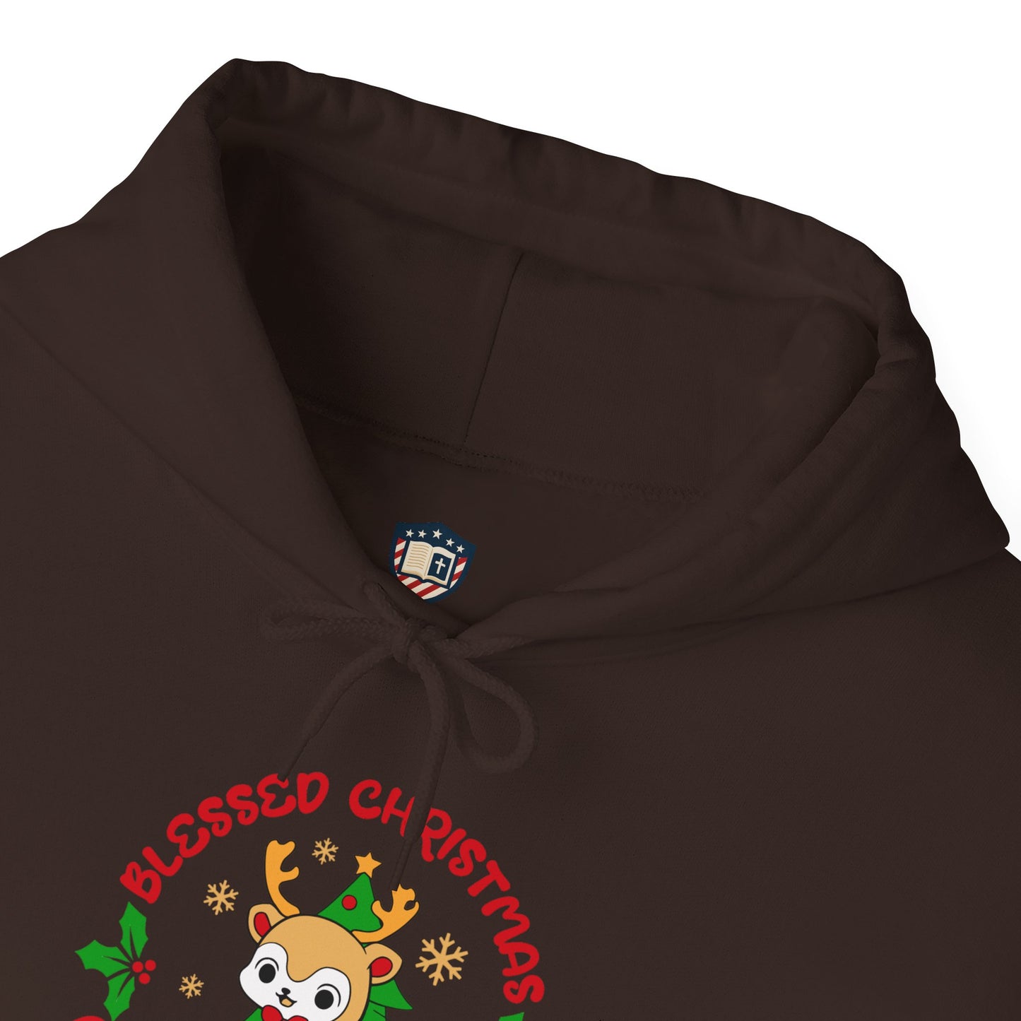Blessed Christmas Proud Nation Design Unisex Hoodie