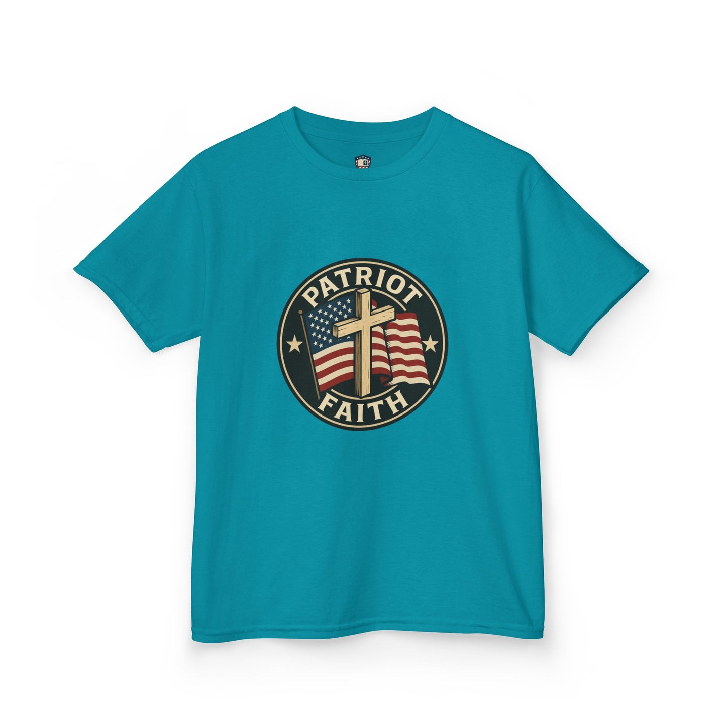 Patriotic Kids Tee - Faith & Freedom Everyday Wear