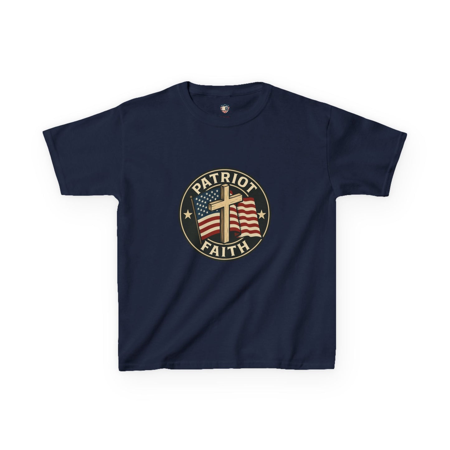 Patriotic Kids Tee - Faith & Freedom Everyday Wear