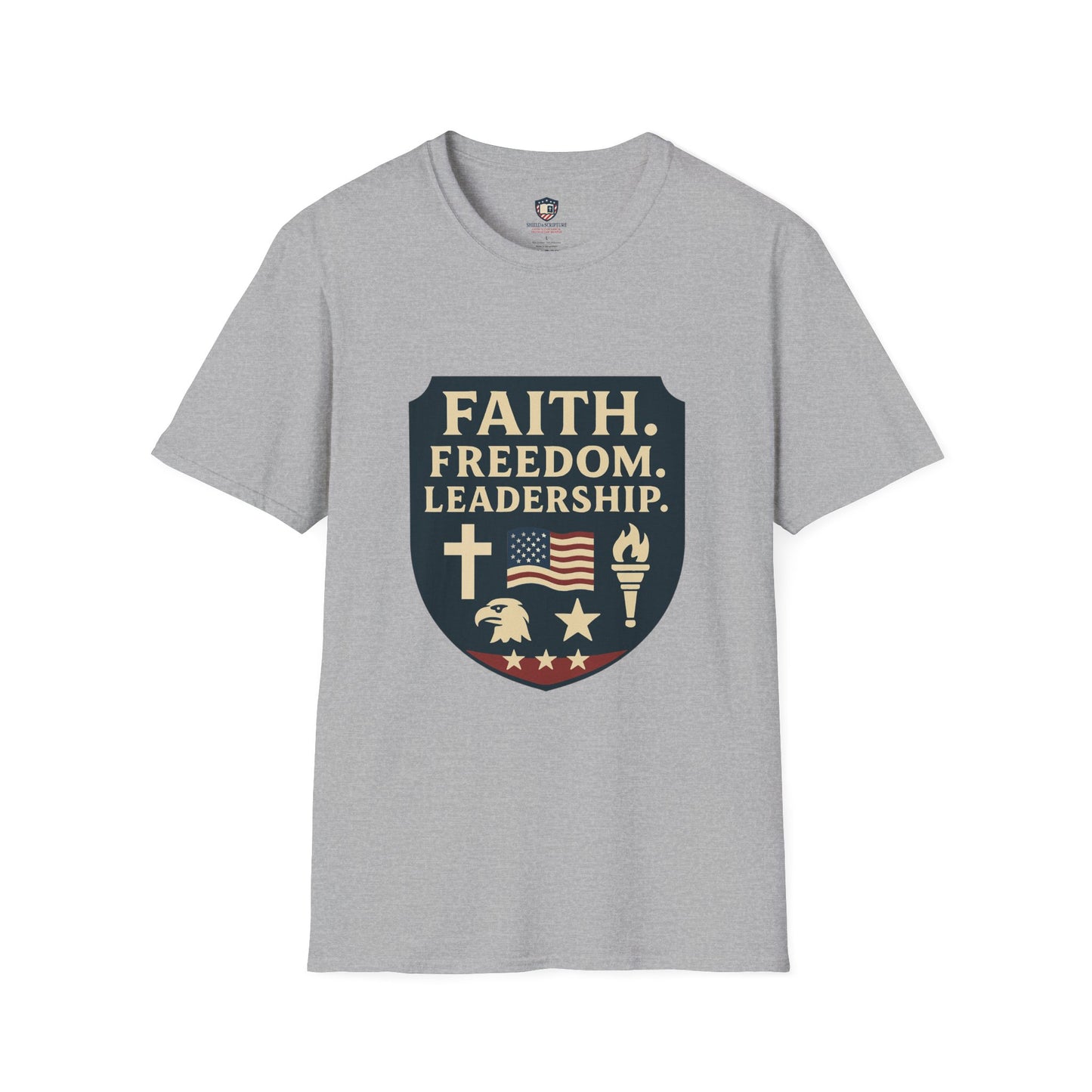 Faith, Freedom, Leadership Unisex T-Shirt