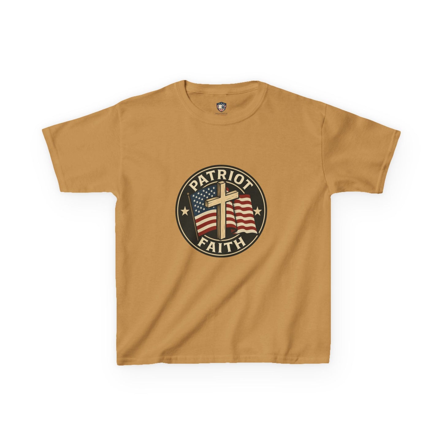 Patriotic Kids Tee - Faith & Freedom Everyday Wear
