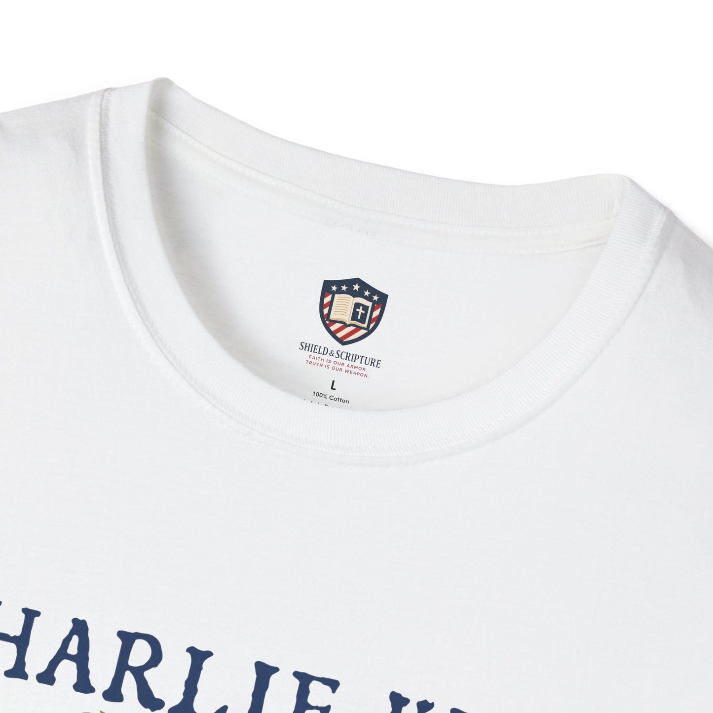 Patriotic Graphic T-Shirt, Charlie Kirk American Pride Unisex Tee