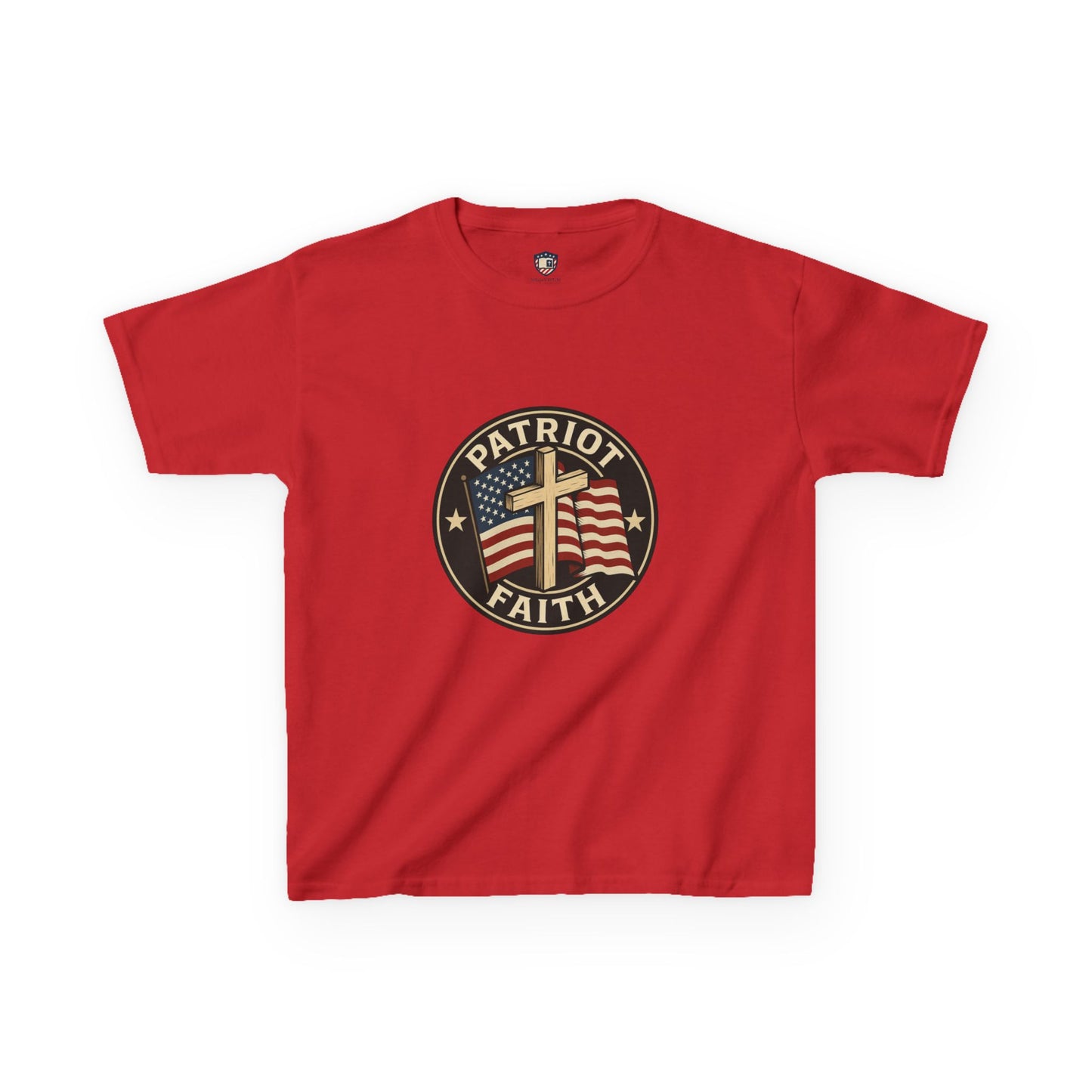 Patriotic Kids Tee - Faith & Freedom Everyday Wear