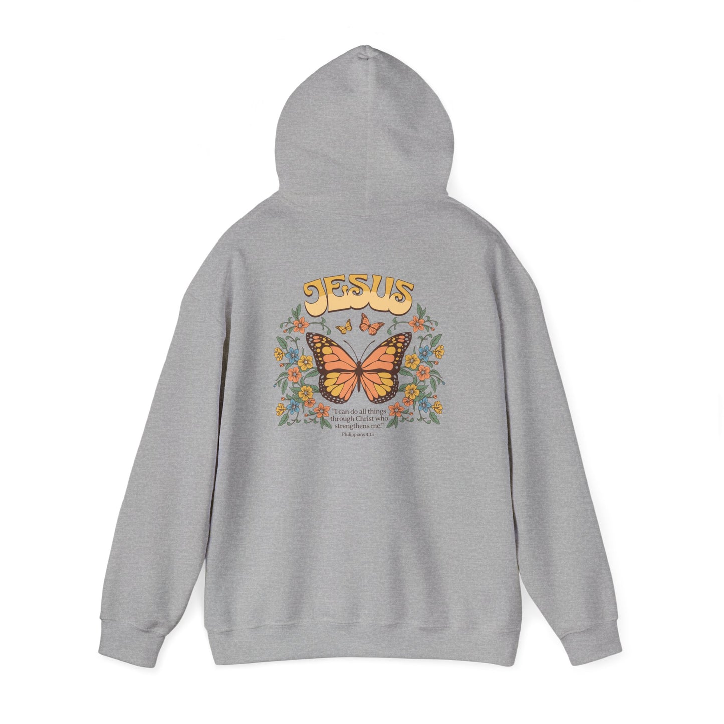 Butterfly JESUS Design Unisex Hoodie