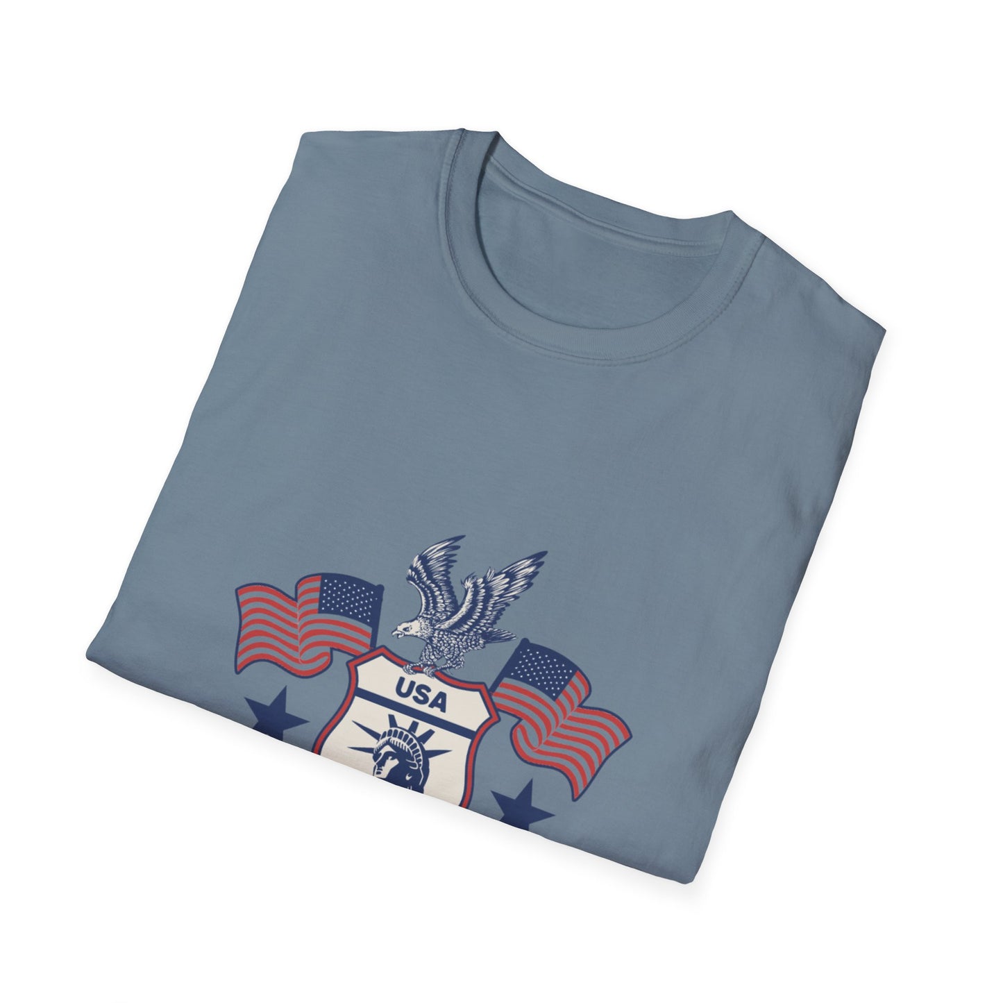 USA Freedom Lives Here Patriotic Unisex Shirt