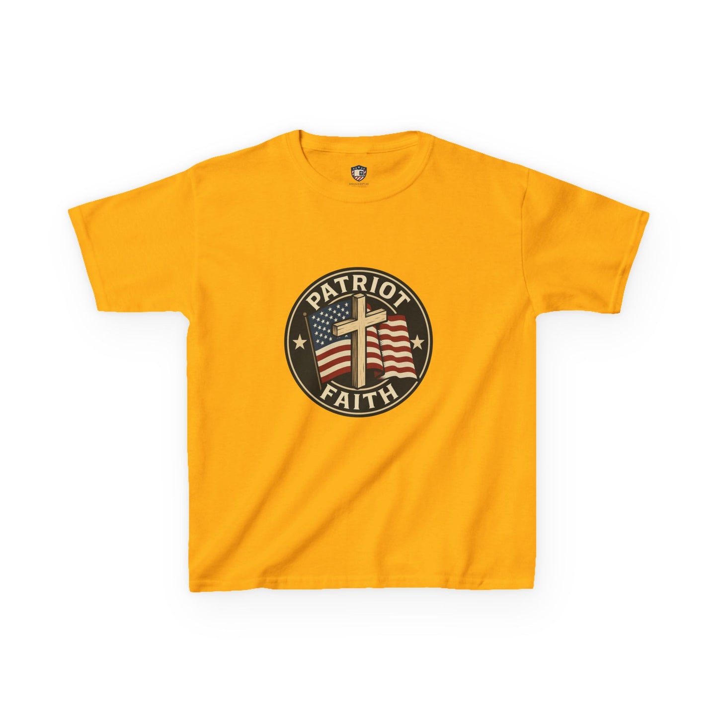 Patriotic Kids Tee - Faith & Freedom Everyday Wear