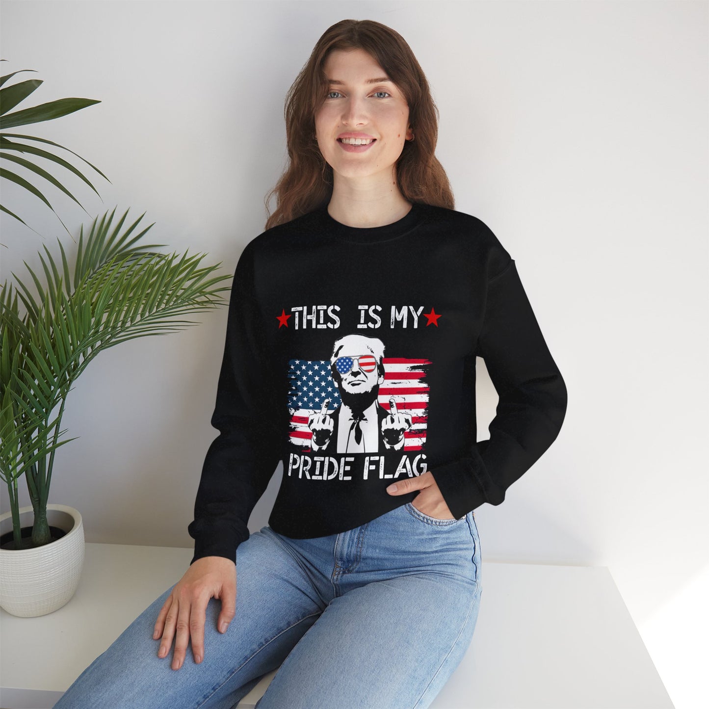 Trump This Is My Pride Flag Unisex Sweatshirt