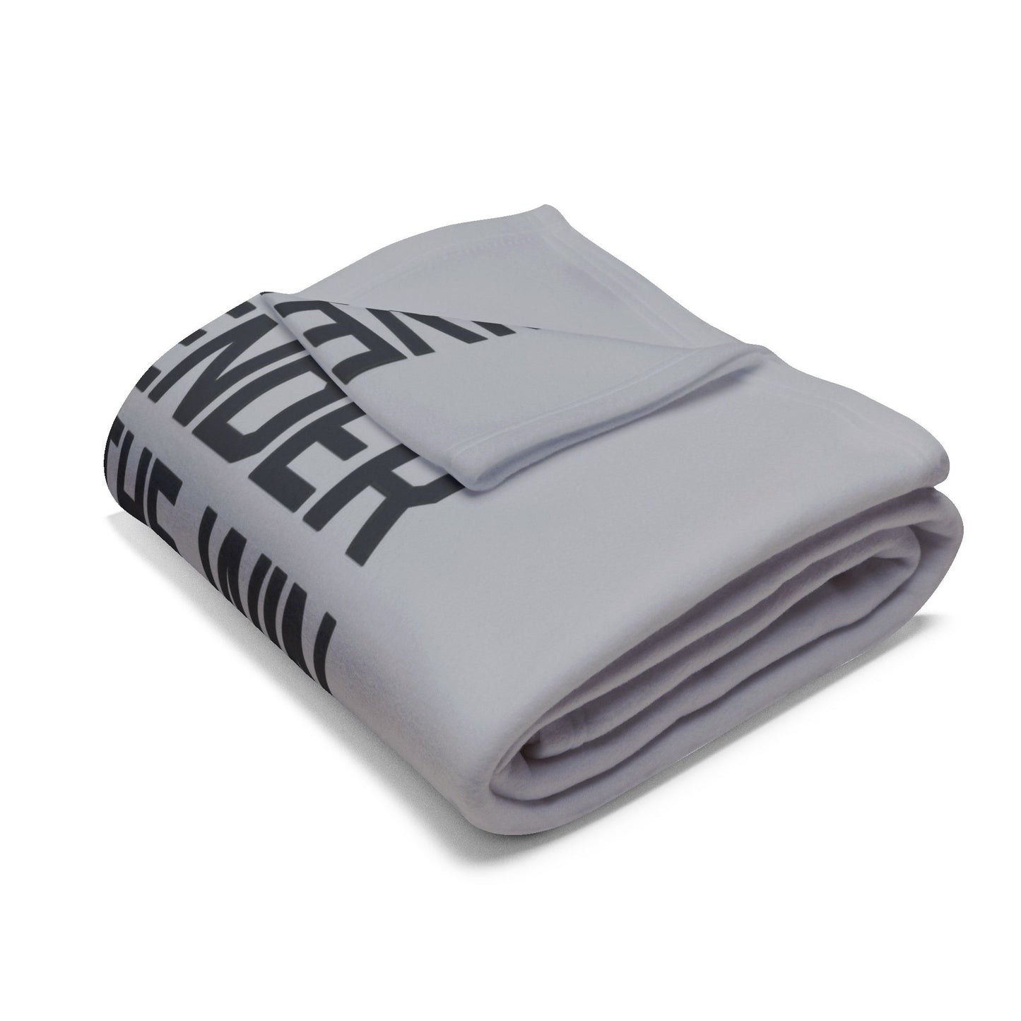 Patriotic Fleece Blanket - Never Give Up, Charlie Kirk Inspired