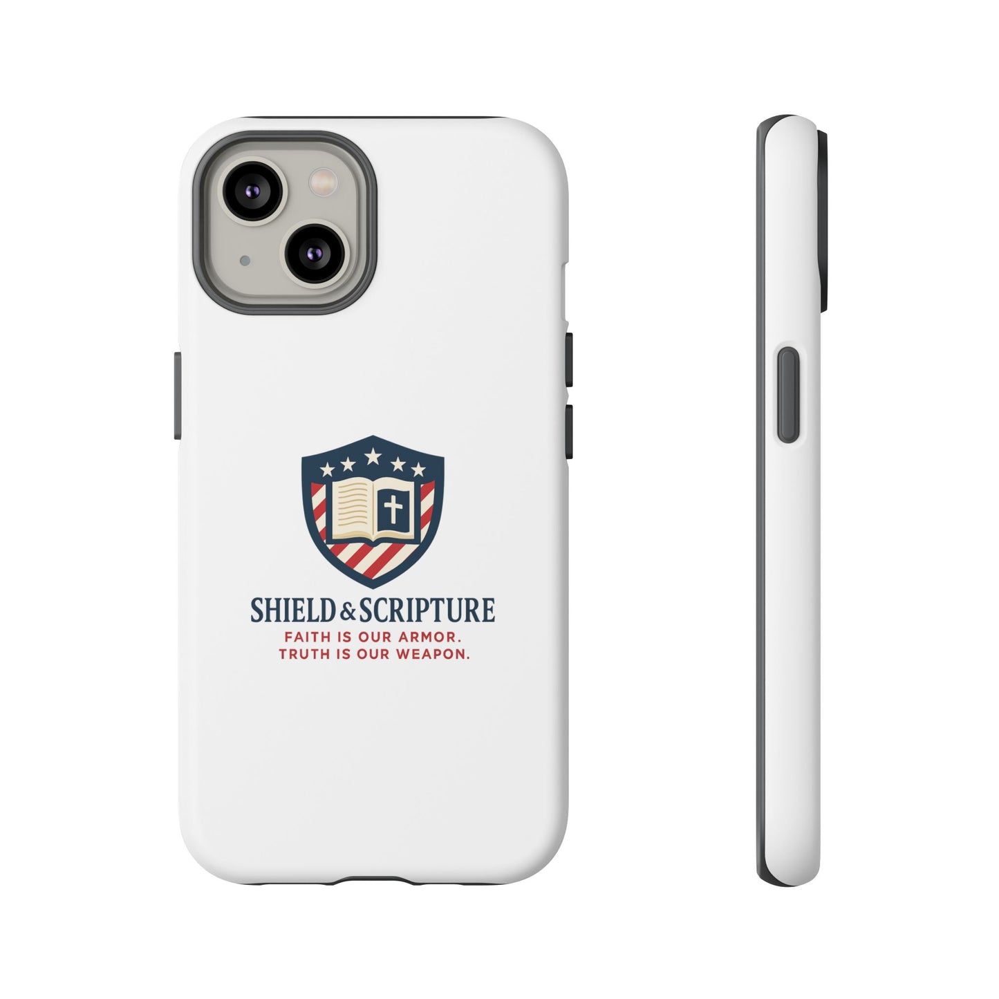 Shield & Scripture Phone Case