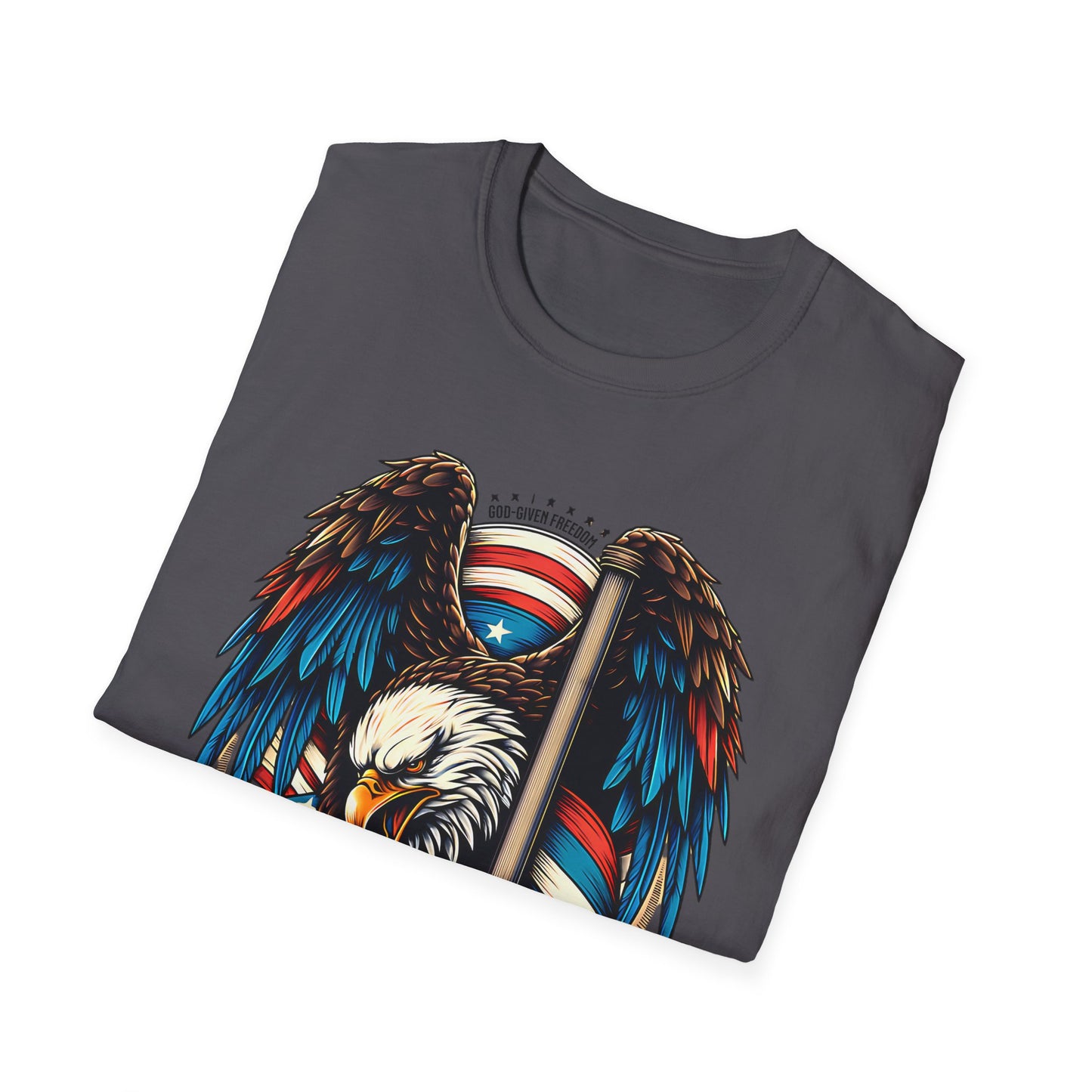 Patriotic Eagle Graphic Unisex T-Shirt