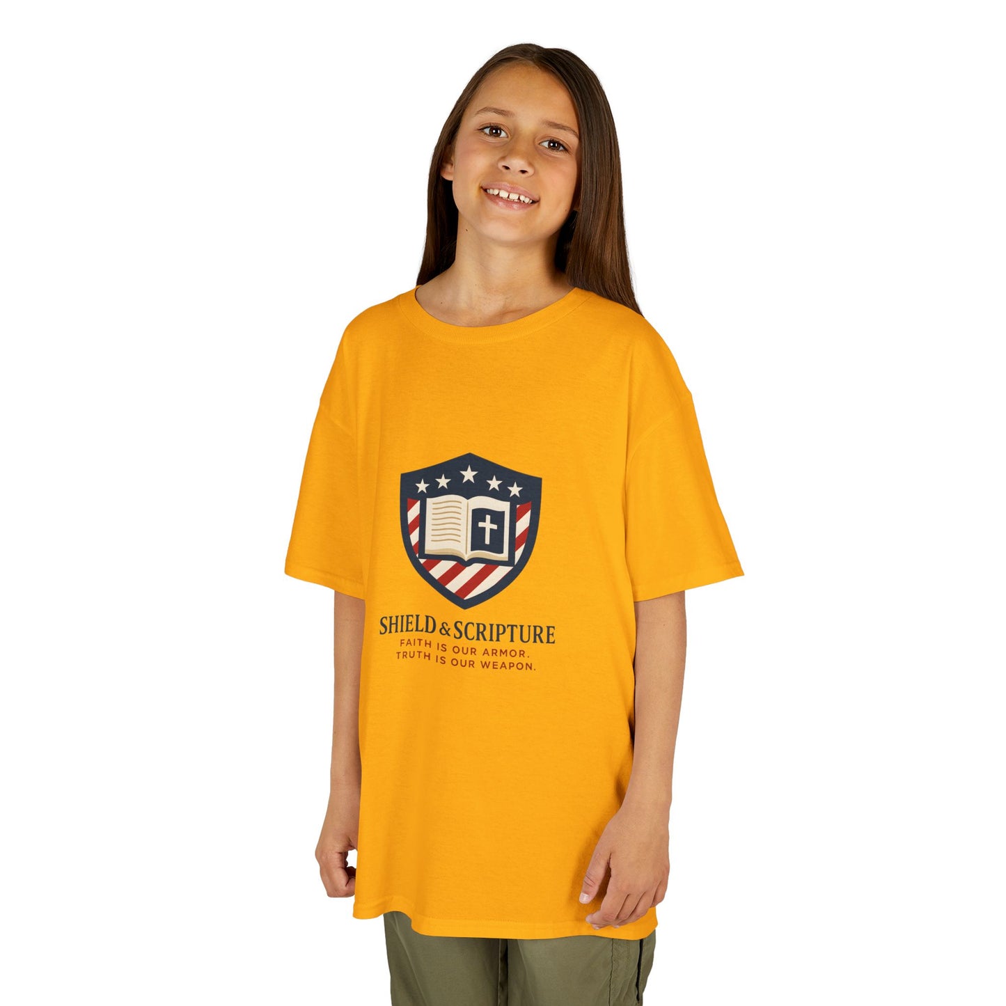 Shield & Scripture Kids Tee Daily Wear