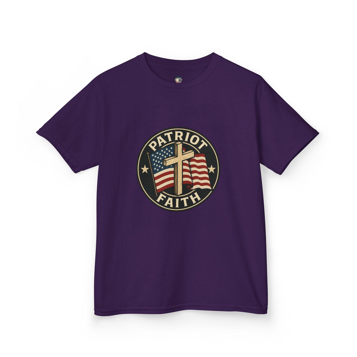 Patriotic Kids Tee - Faith & Freedom Everyday Wear