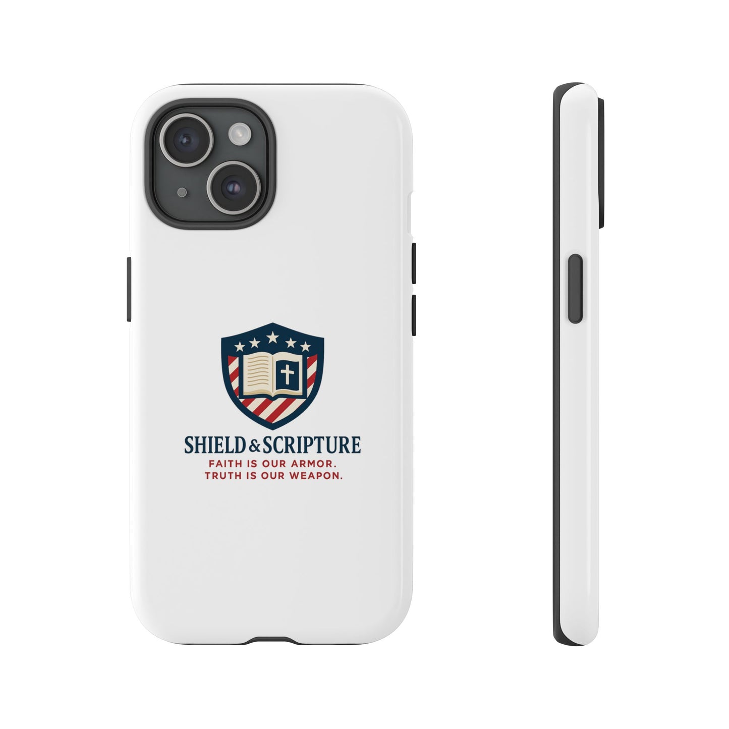 Shield & Scripture Phone Case