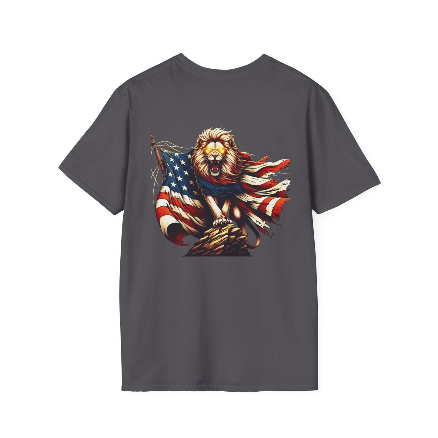 Lion of Judah USA Flag Unisex T-Shirt