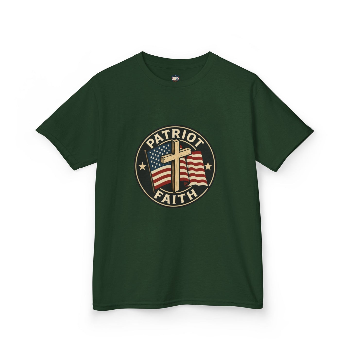 Patriotic Kids Tee - Faith & Freedom Everyday Wear