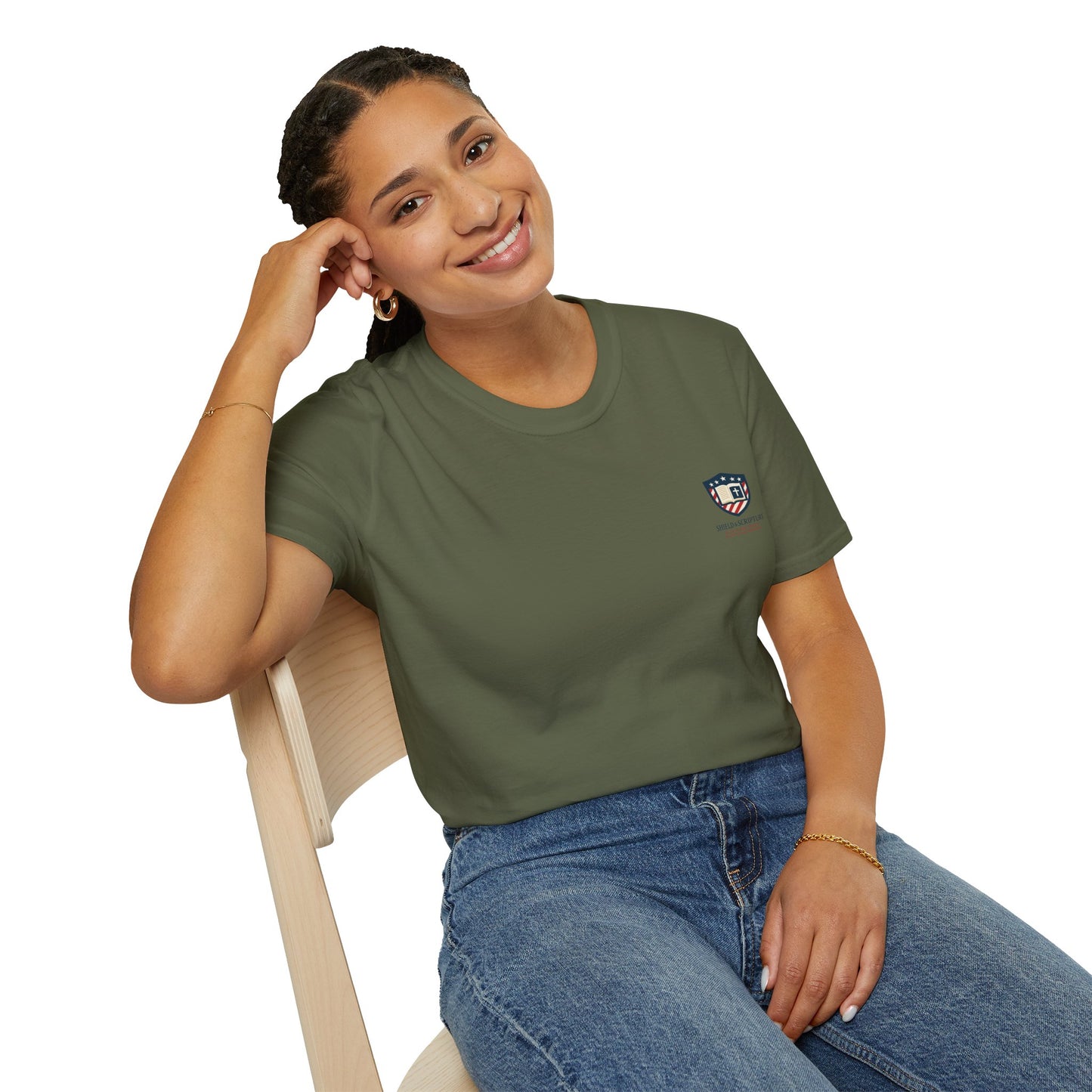 Lion of Judah USA Flag Unisex T-Shirt