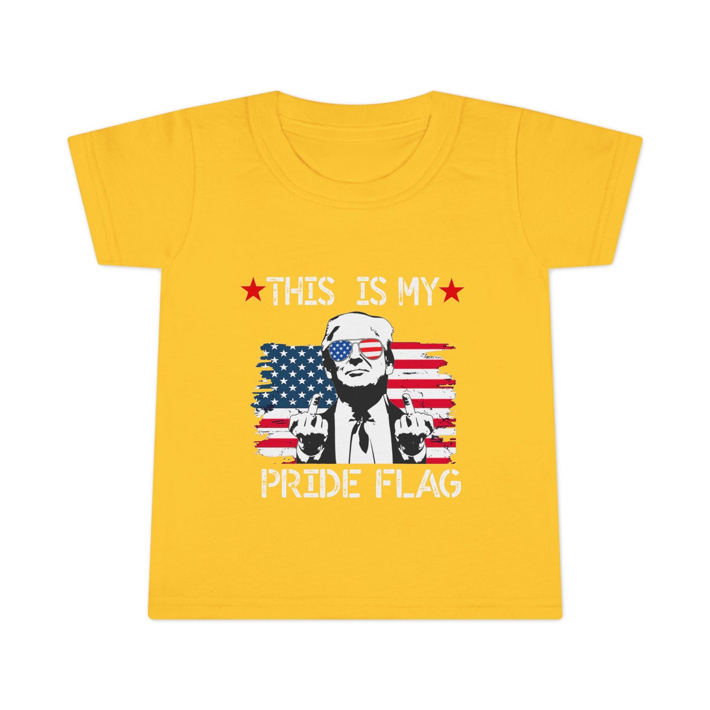 Trump This Is My Pride Flag Toddler T-Shirt
