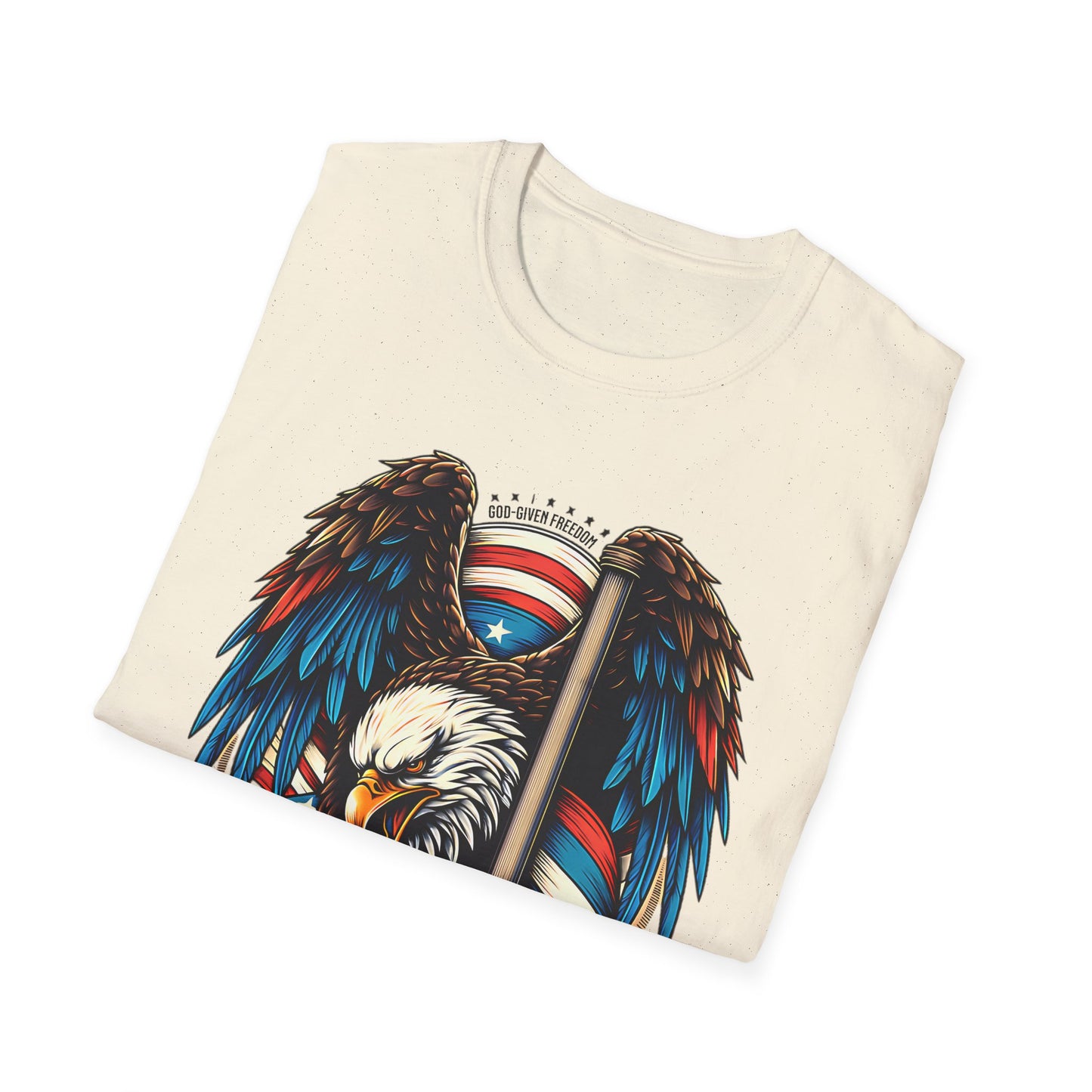 Patriotic Eagle Graphic Unisex T-Shirt
