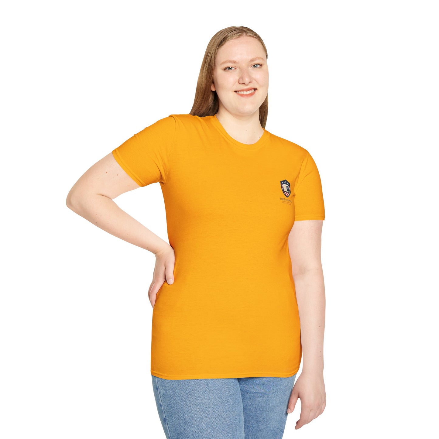 Lion of Judah USA Flag Unisex T-Shirt