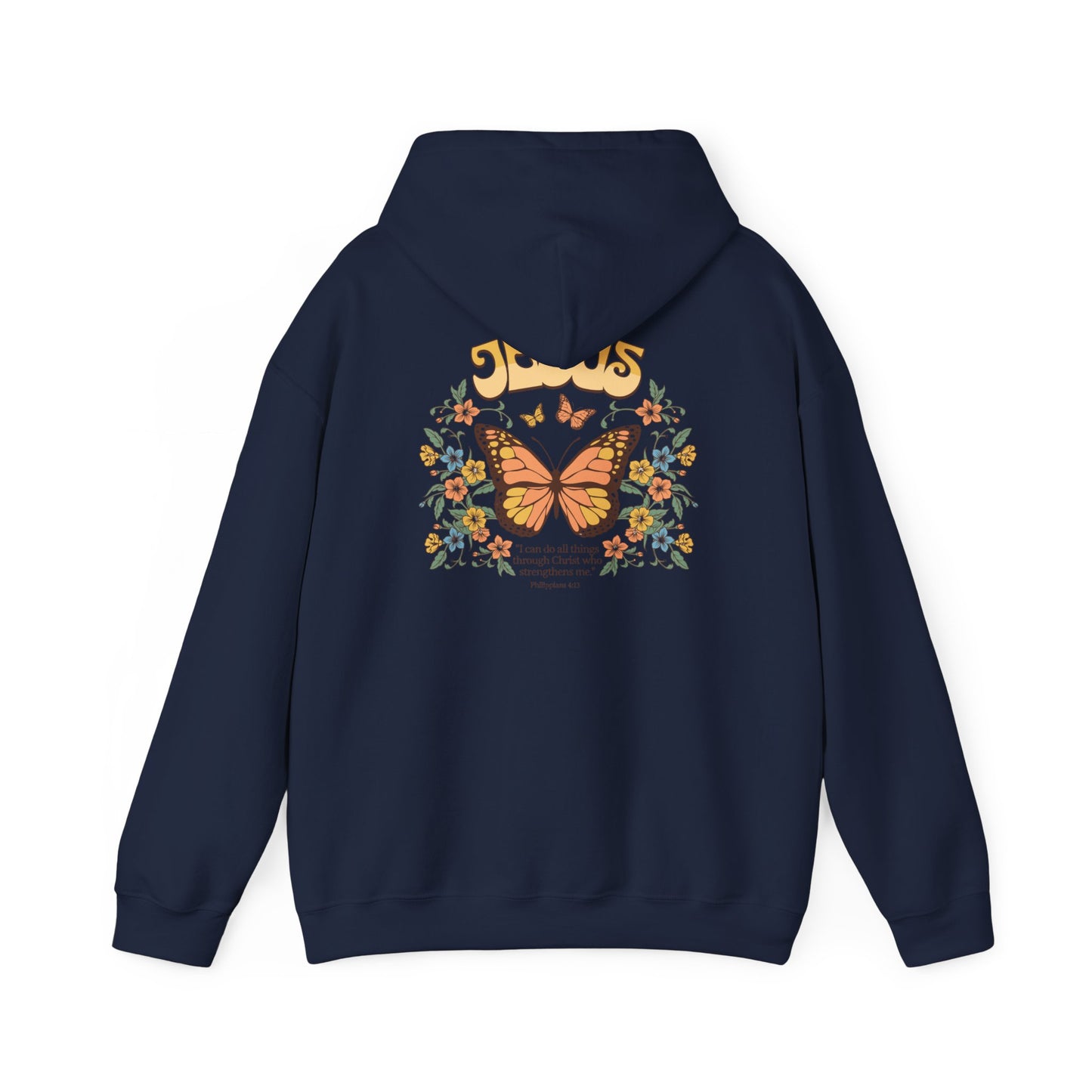 Butterfly JESUS Design Unisex Hoodie
