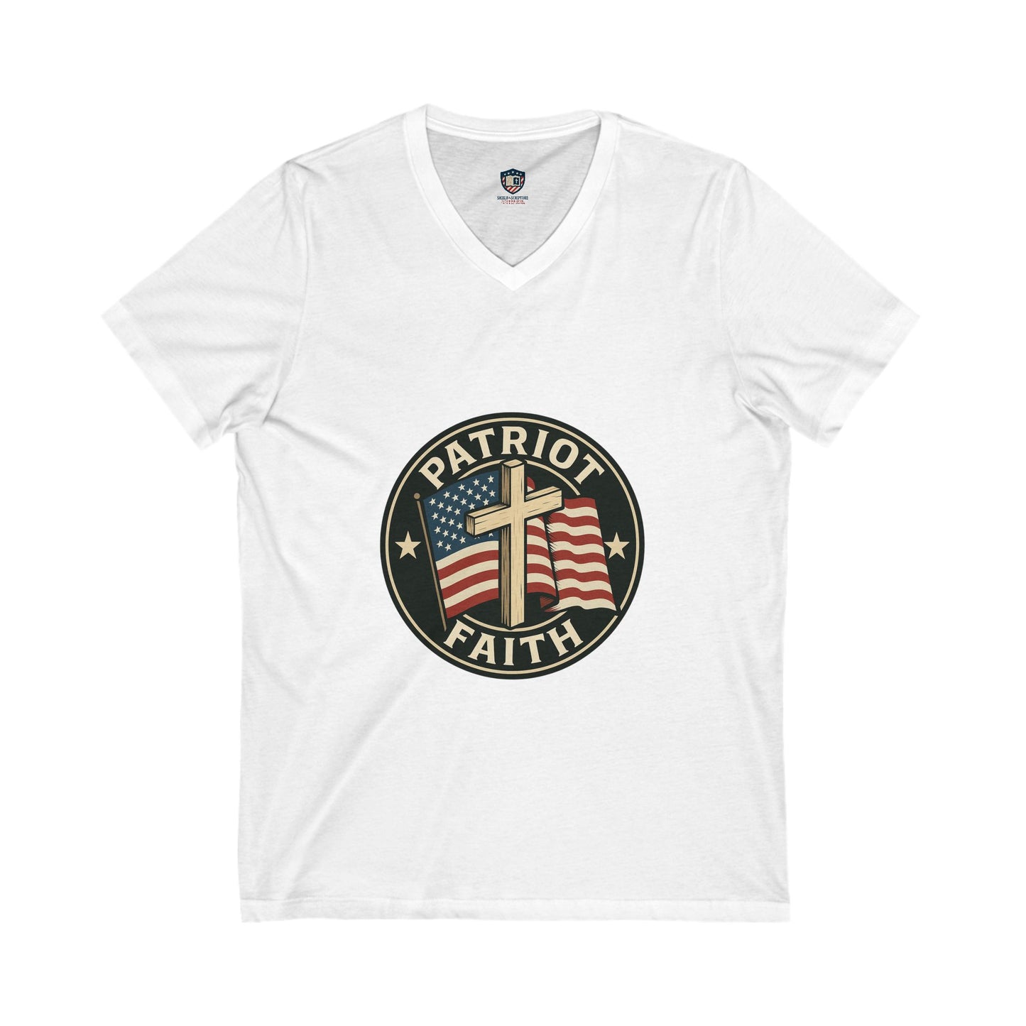 Patriot Faith V-Neck Unisex Tee