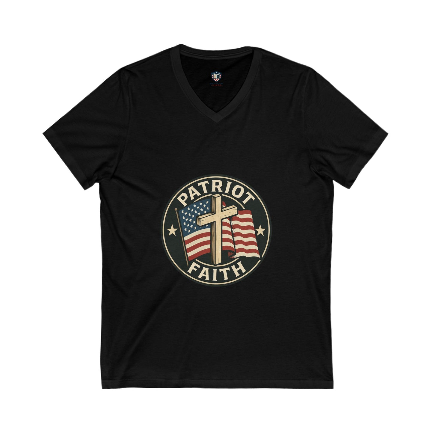 Patriot Faith V-Neck Unisex Tee