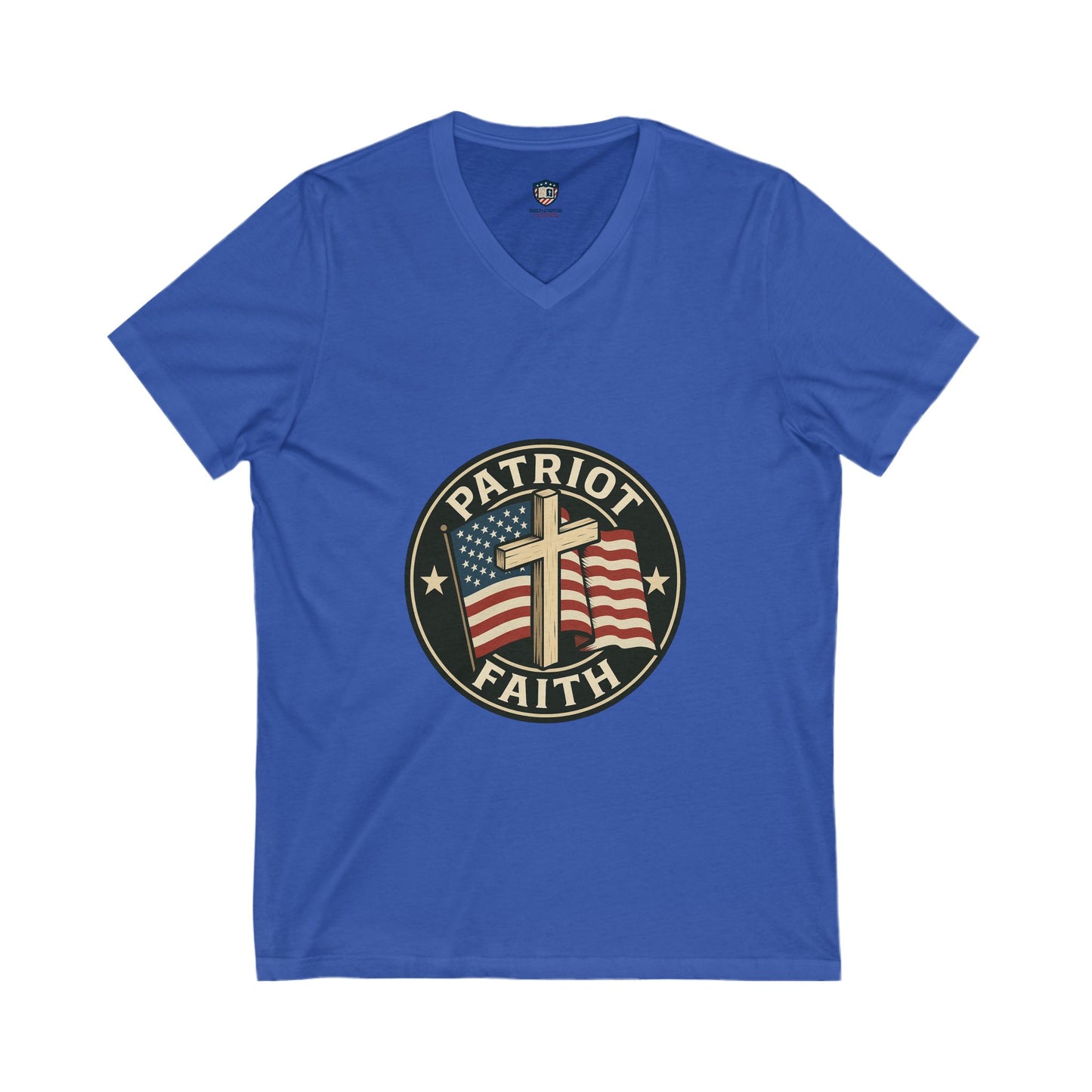 Patriot Faith V-Neck Unisex Tee