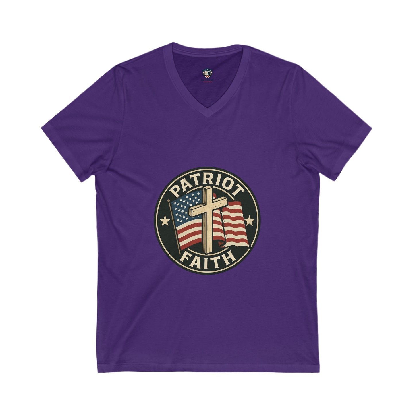 Patriot Faith V-Neck Unisex Tee