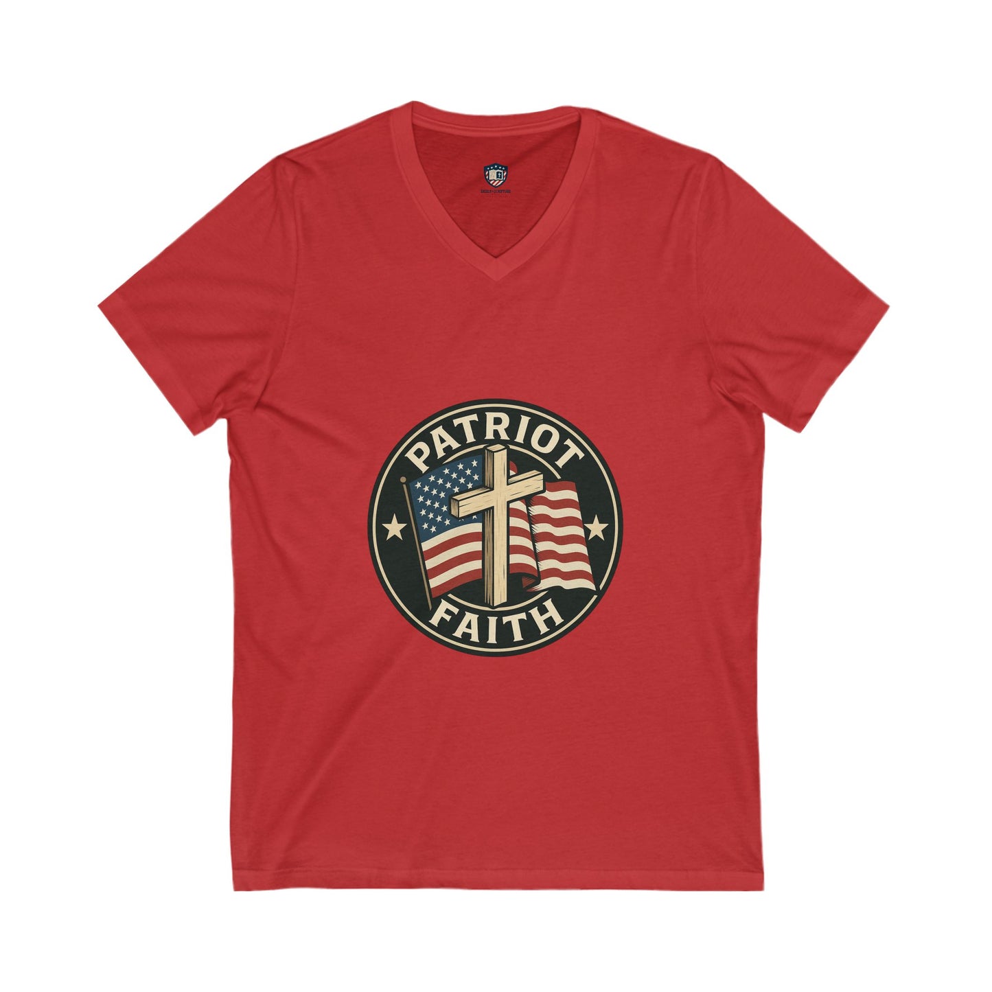 Patriot Faith V-Neck Unisex Tee