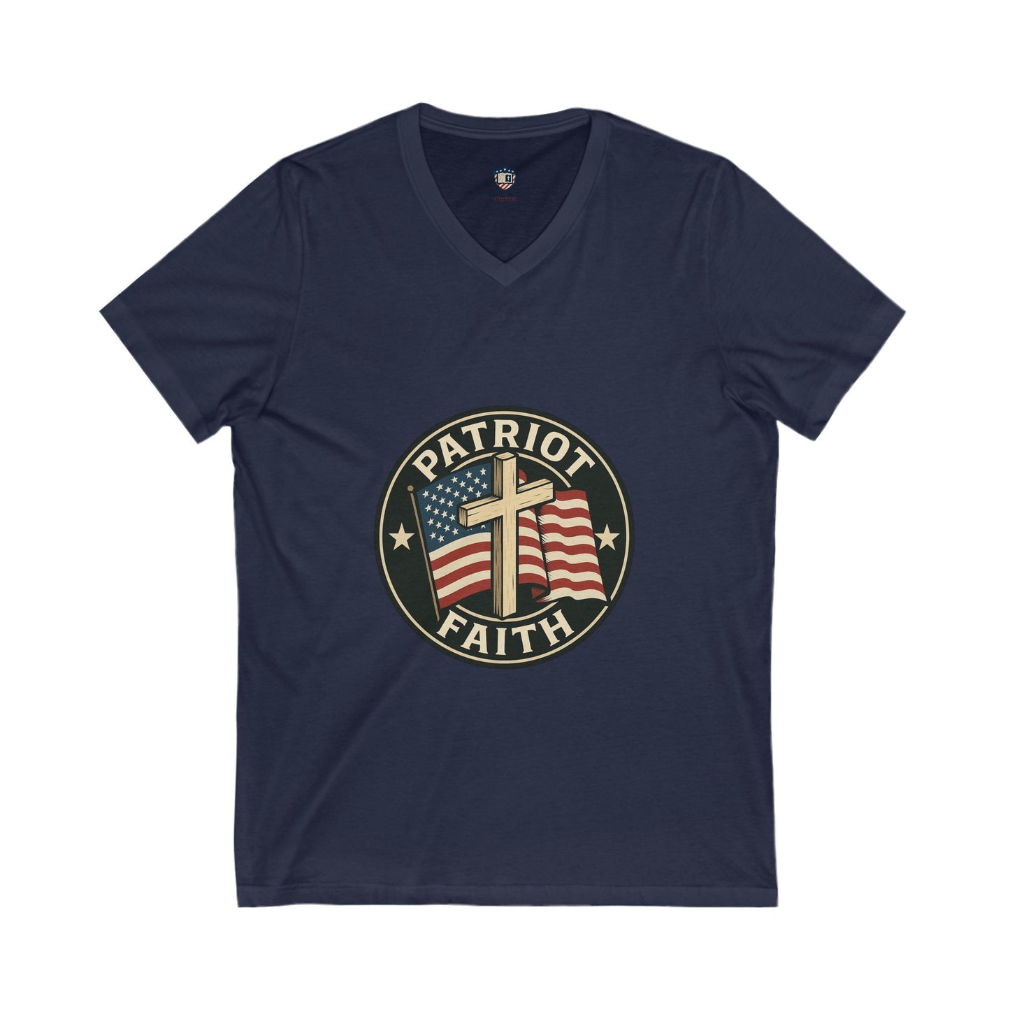 Patriot Faith V-Neck Unisex Tee