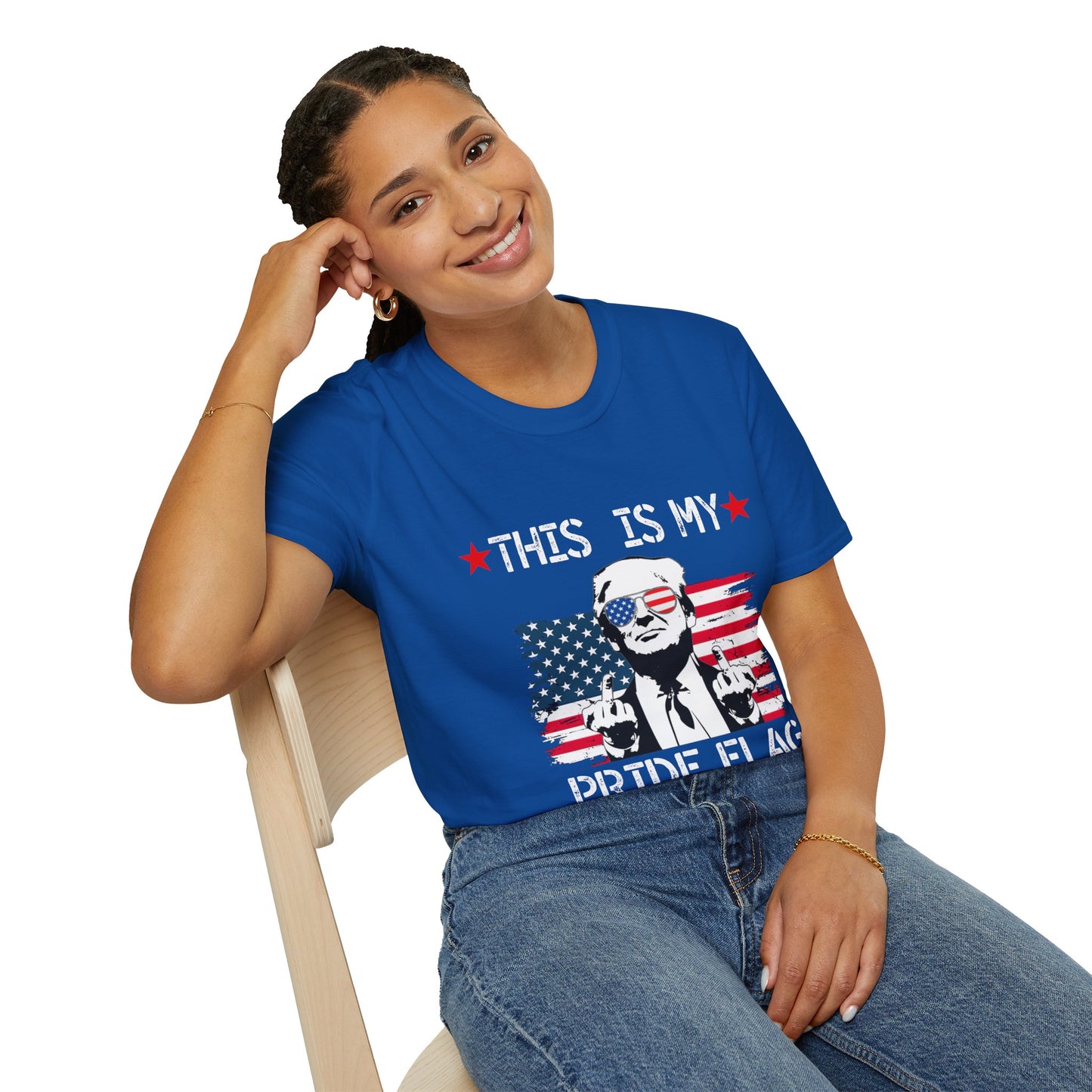 Trump This Is My Pride Flag Unisex T-Shirt