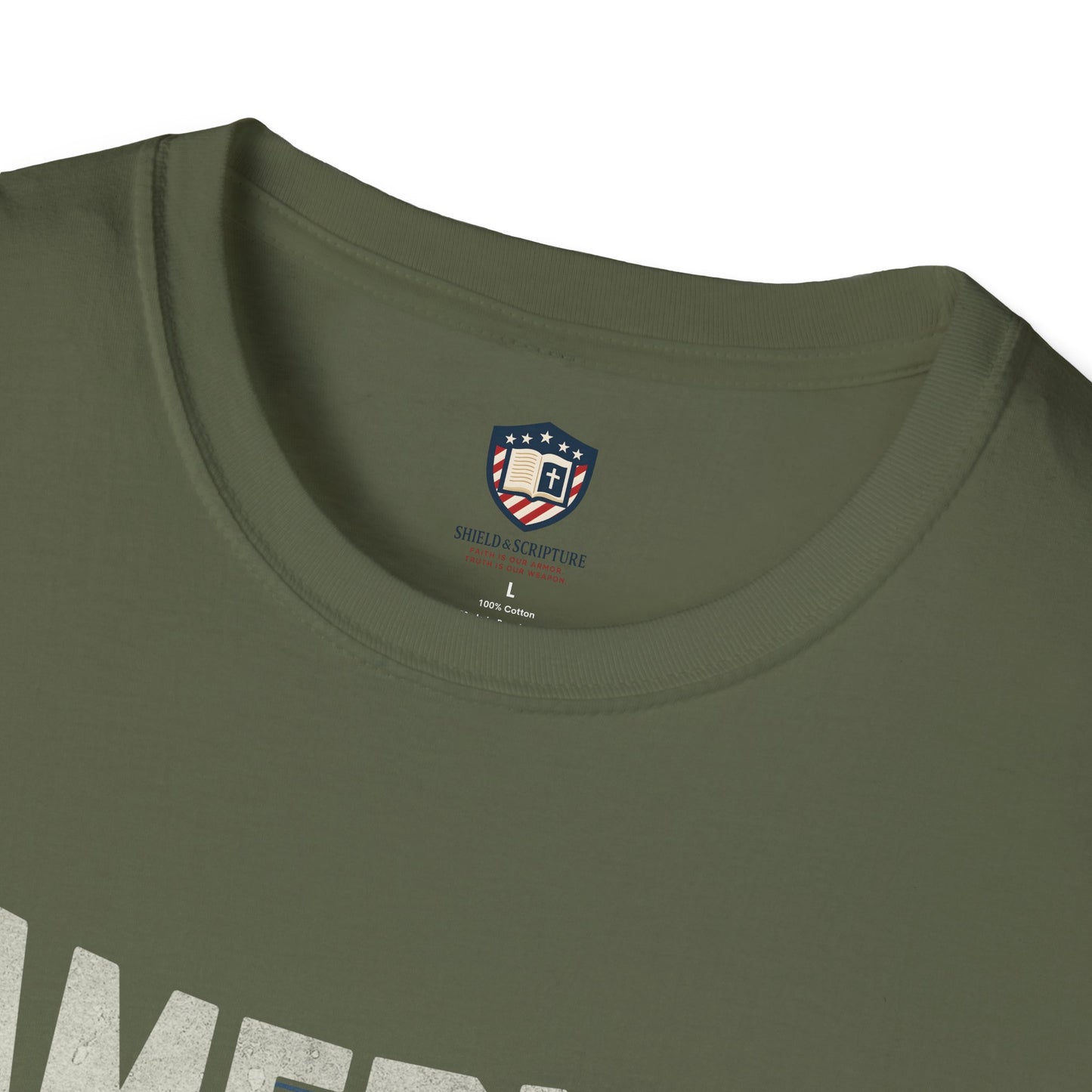 America Strong in Faith, Free in Spirit Unisex T-shirt