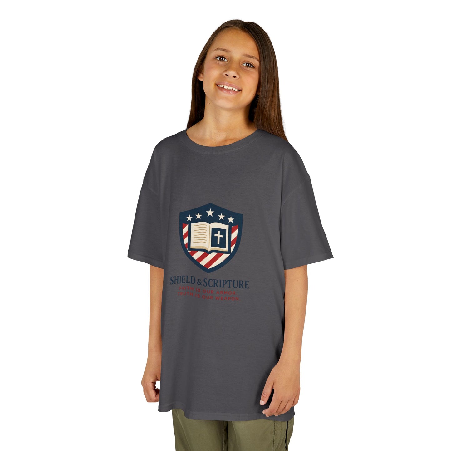 Shield & Scripture Kids Tee Daily Wear