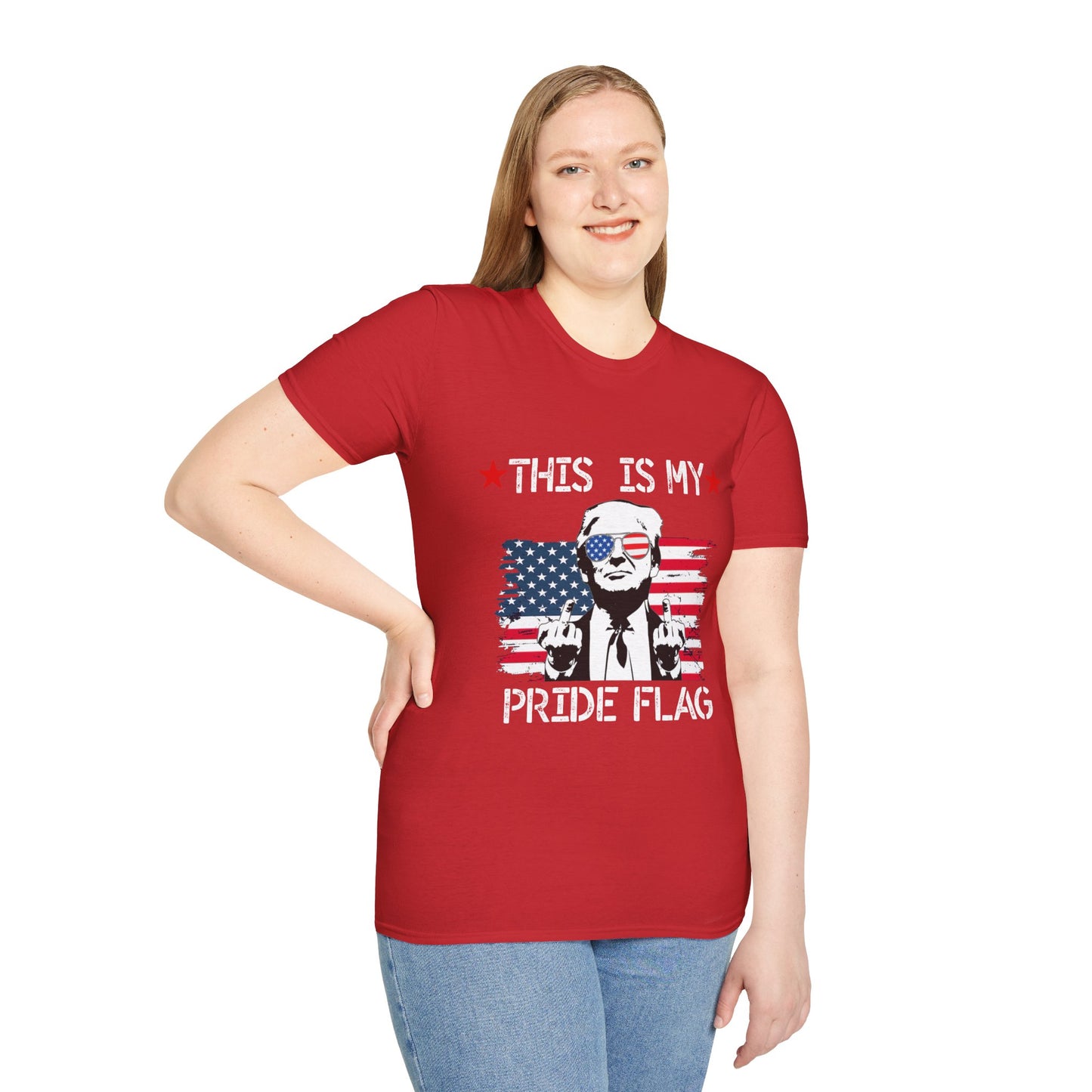 Trump This Is My Pride Flag Unisex T-Shirt