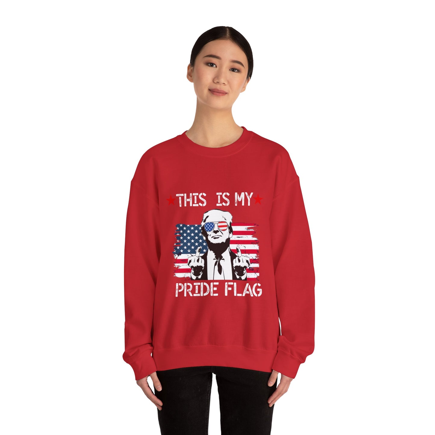 Trump This Is My Pride Flag Unisex Sweatshirt
