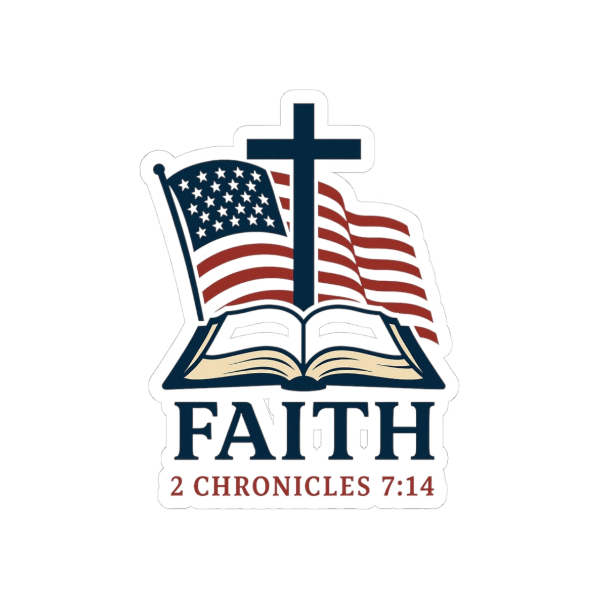 Faith Kiss-Cut Stickers