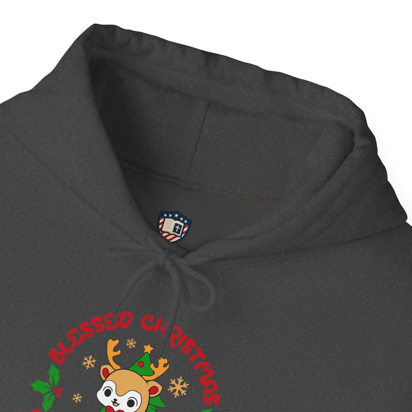 Blessed Christmas Proud Nation Design Unisex Hoodie