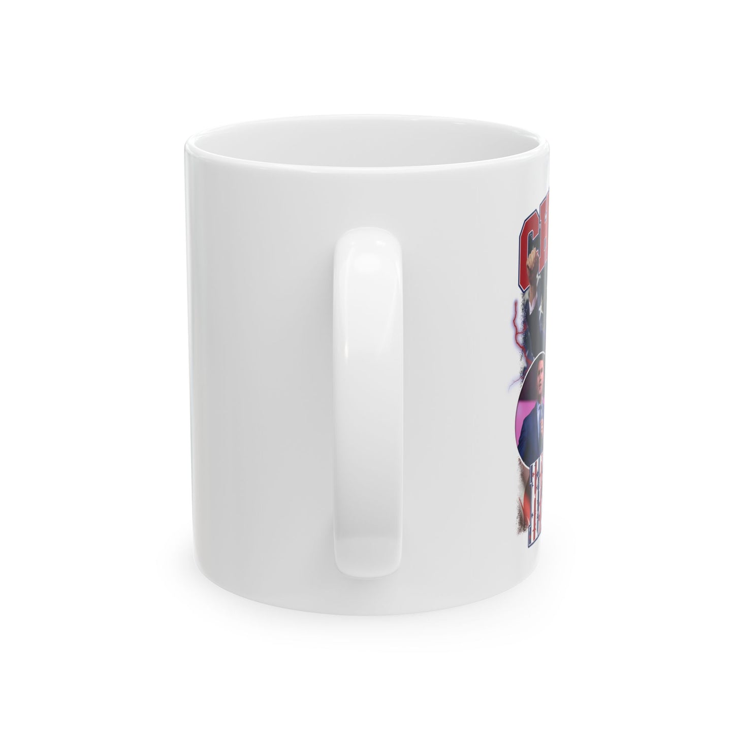 Vintage-Inspired Ceramic Mug - Charlie Kirk Believers