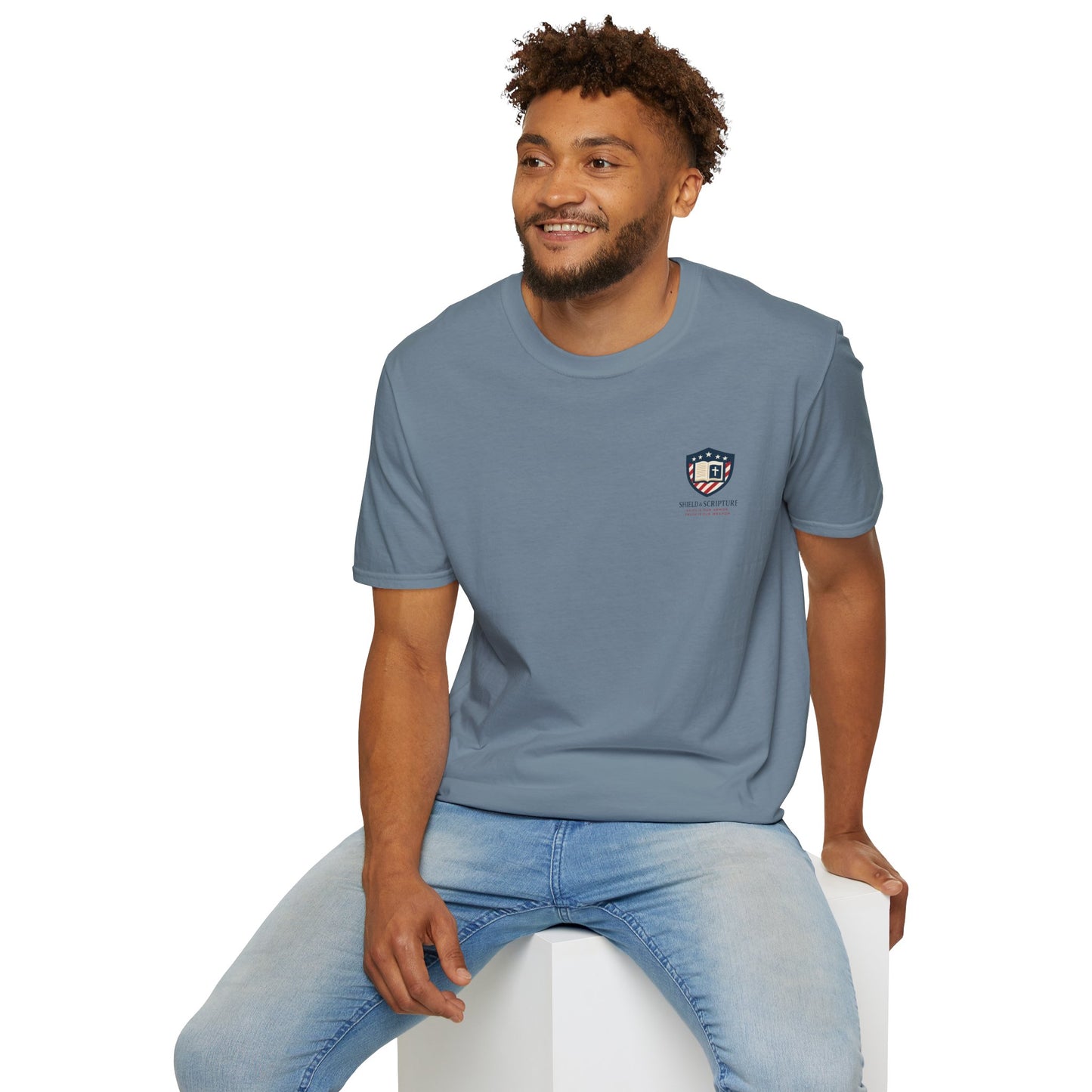 Lion of Judah USA Flag Unisex T-Shirt