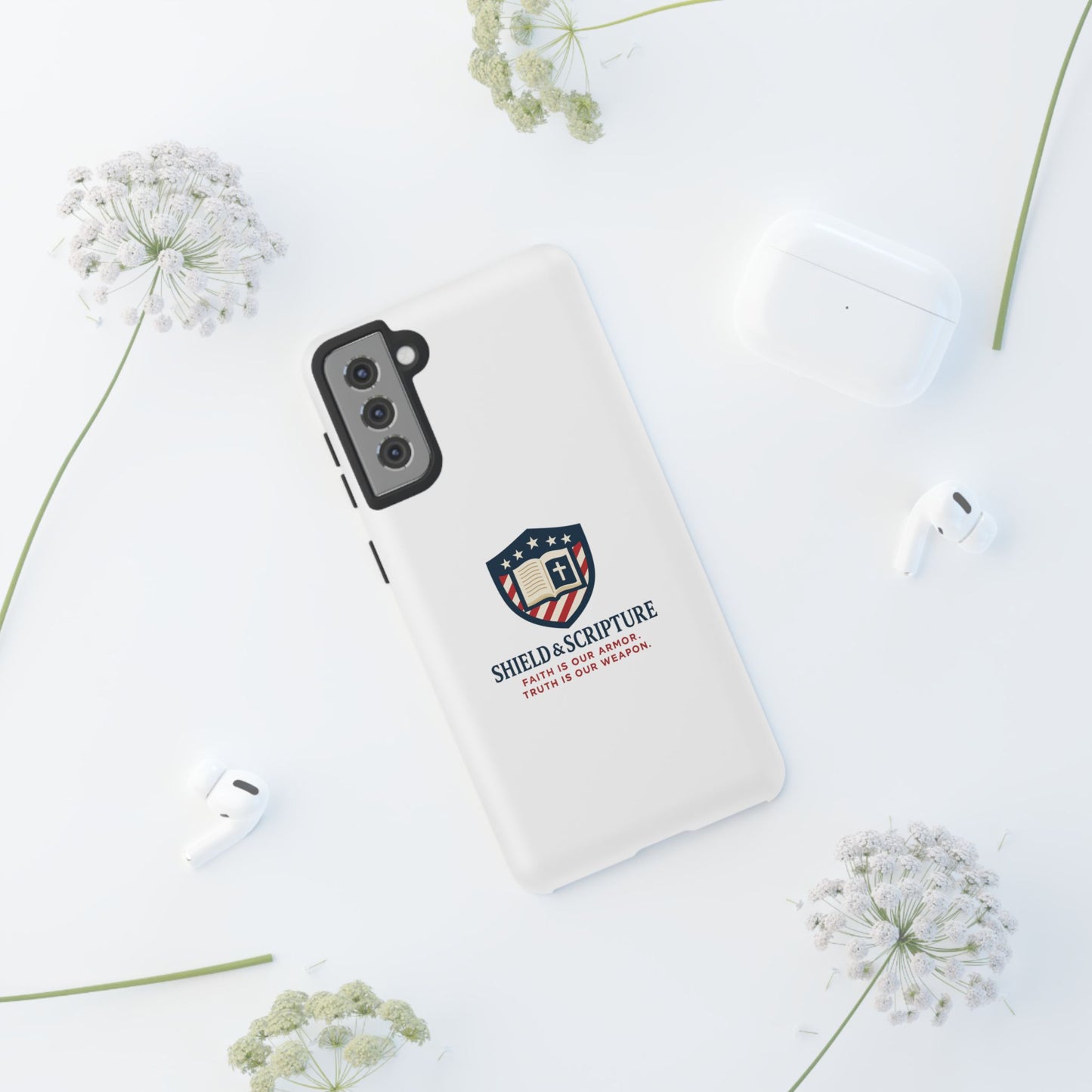 Shield & Scripture Phone Case
