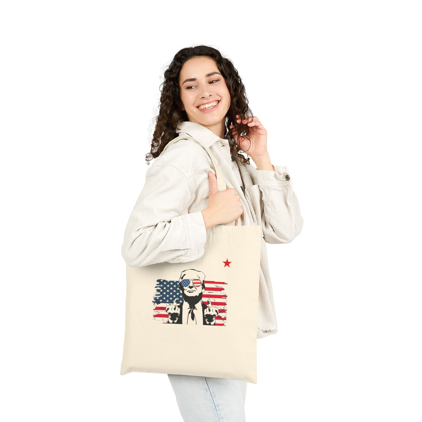 Trump This Is My Pride Flag Inspired Tote Bag