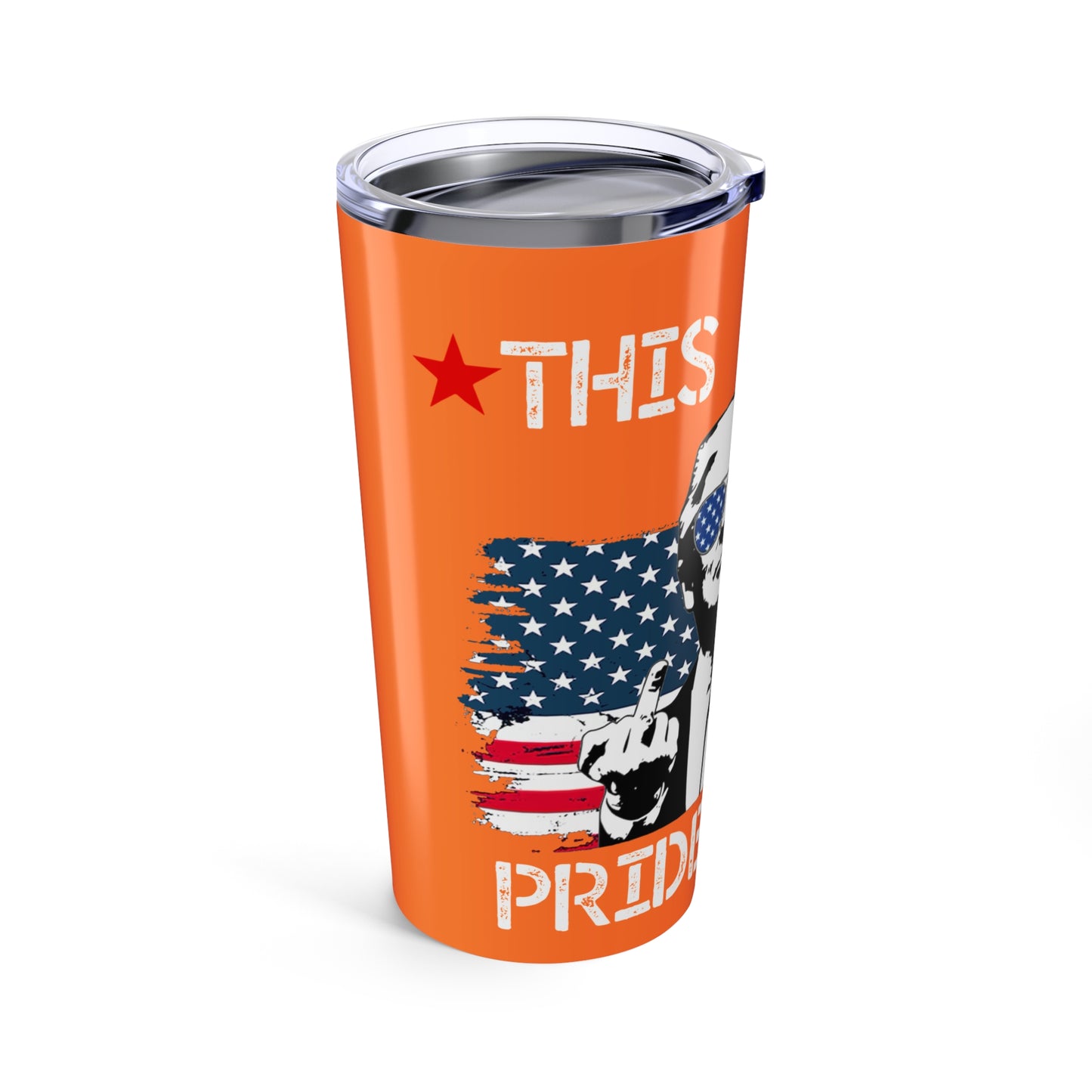 Trump This Is My Pride Flag Tumbler