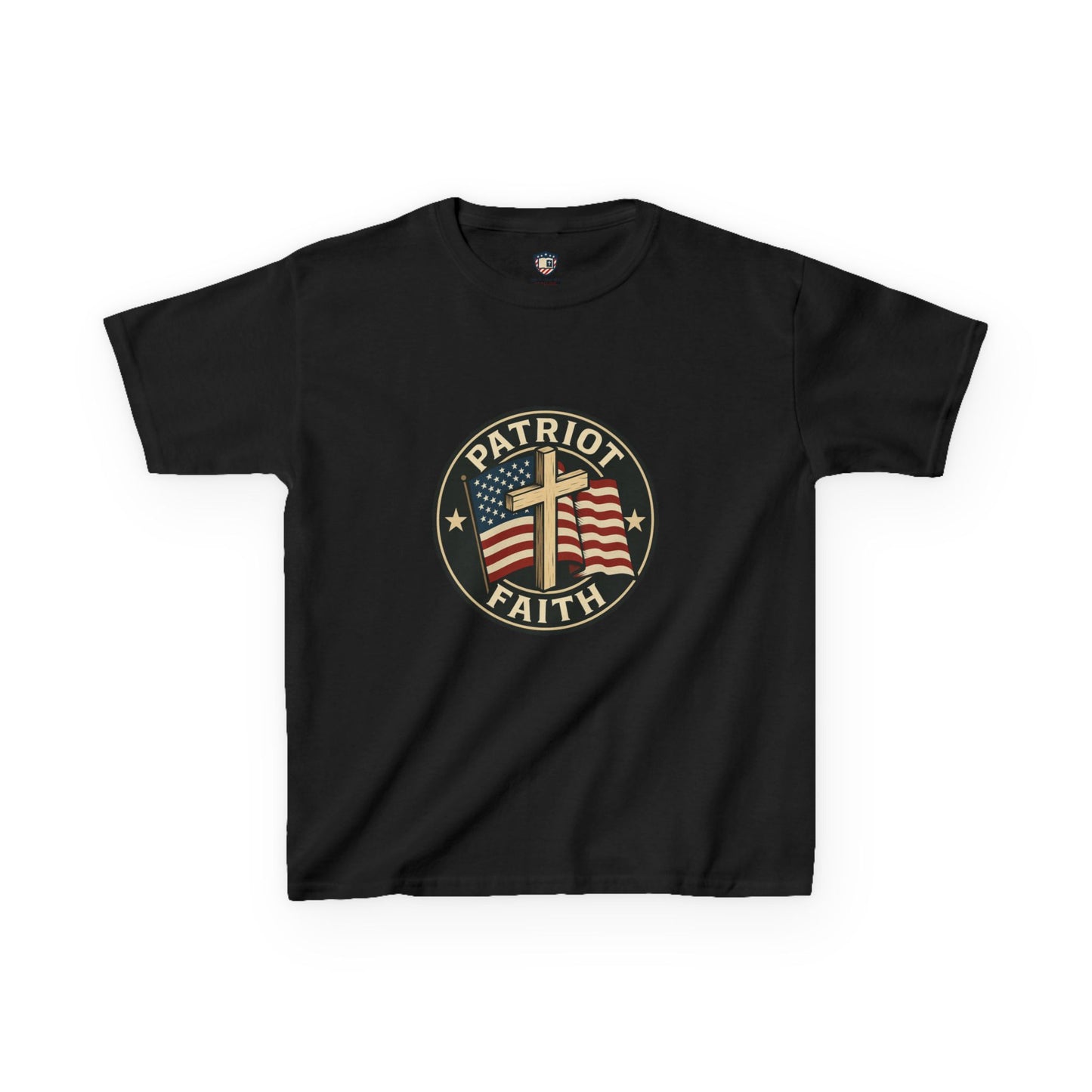 Patriotic Kids Tee - Faith & Freedom Everyday Wear