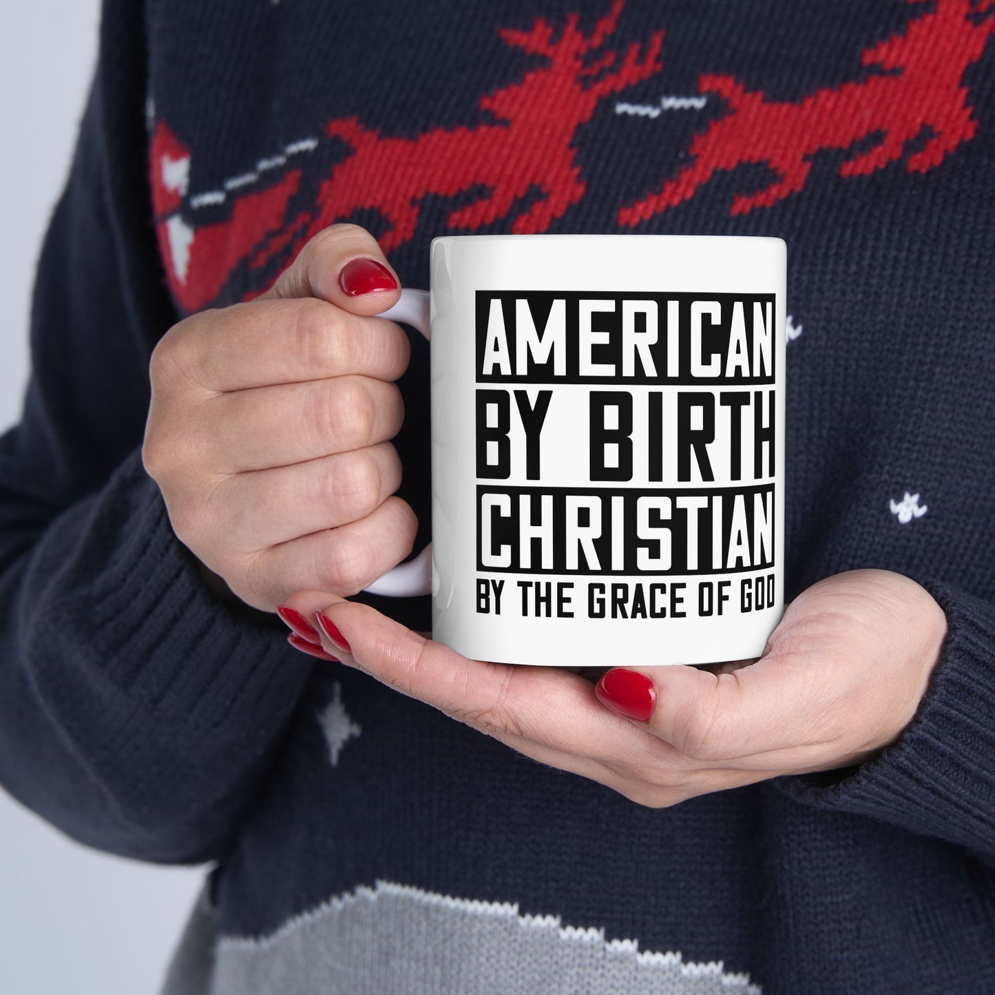 Christian Faith Ceramic Mug – Inspirational Drinkware