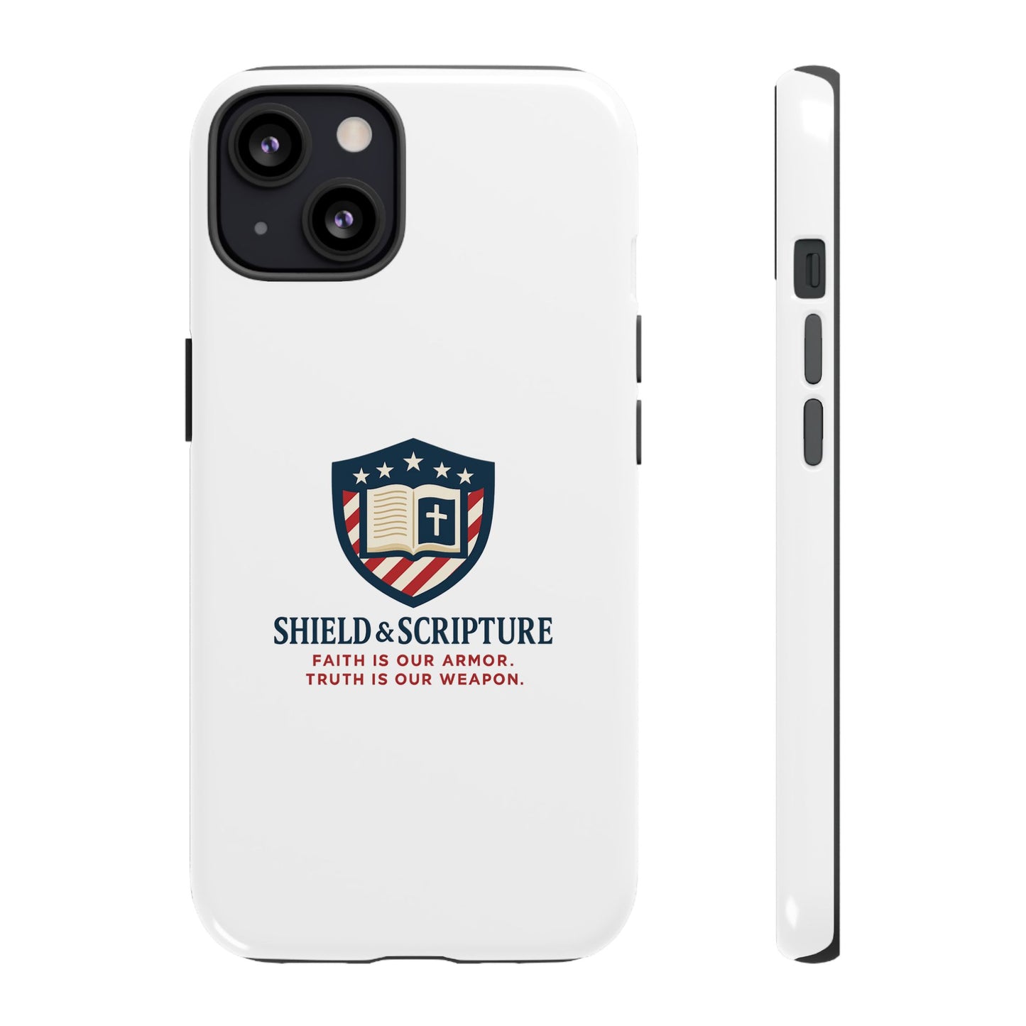 Shield & Scripture Phone Case
