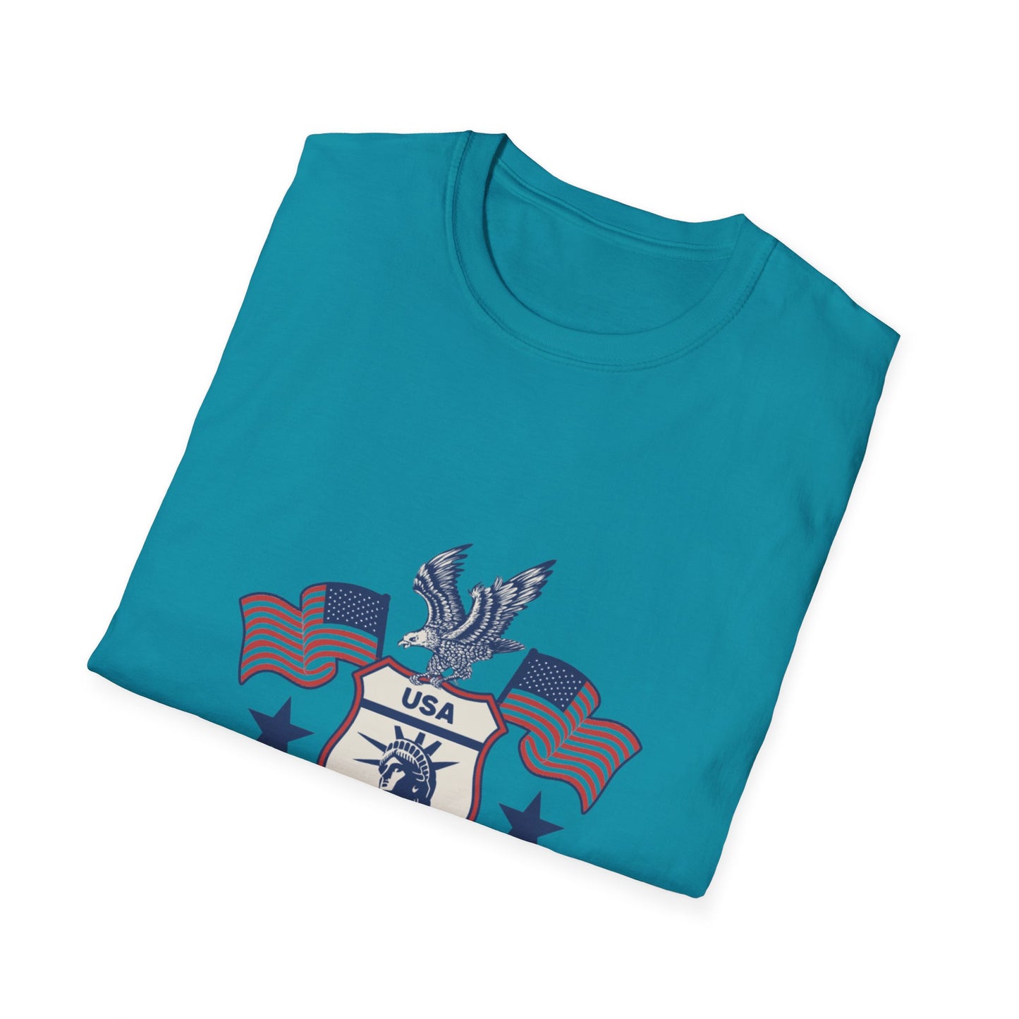 USA Freedom Lives Here Patriotic Unisex Shirt